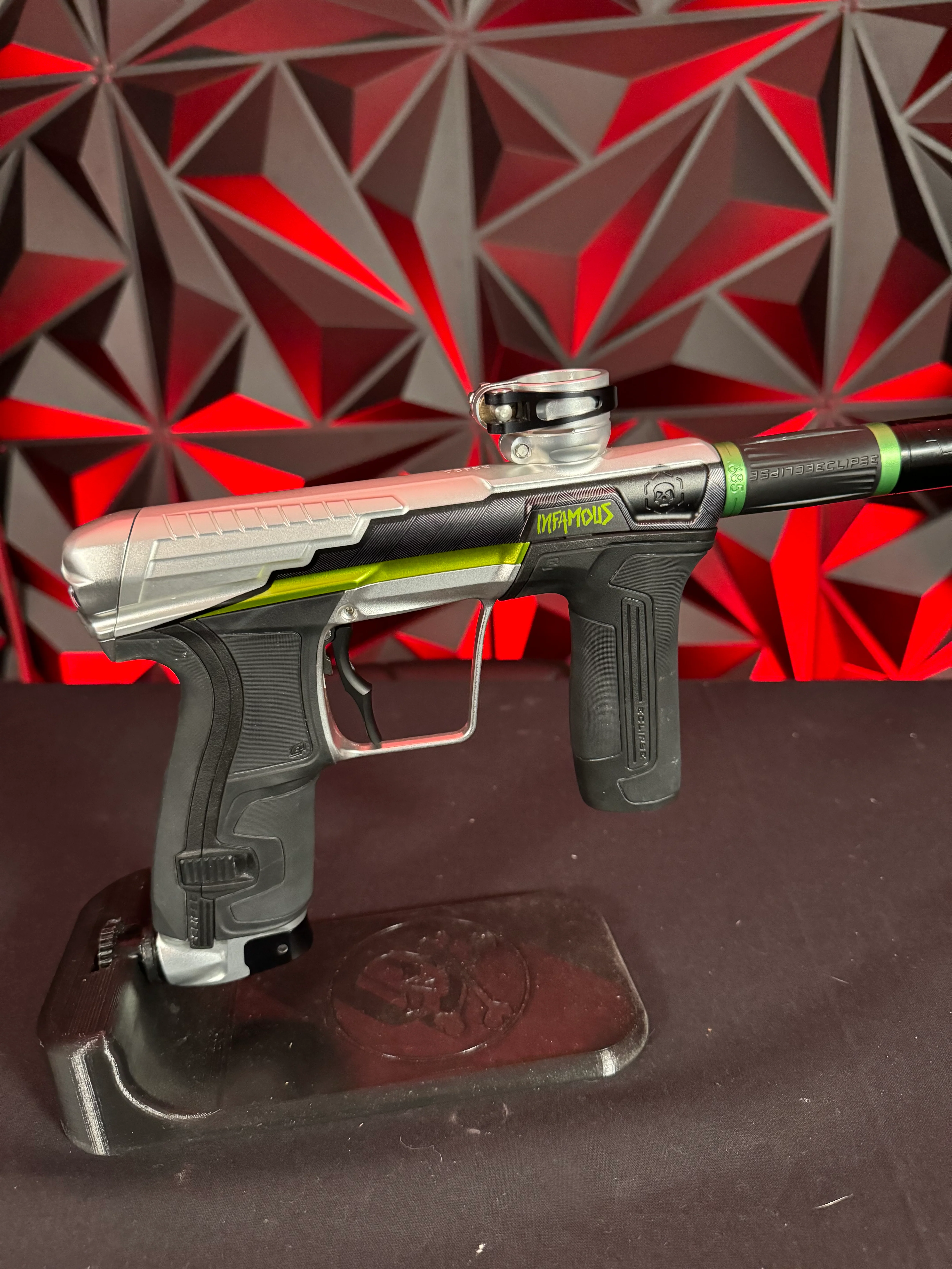 Used Infamous / Planet Eclipse CS2 Paintball Gun - Plata O Plomo Limited Edition