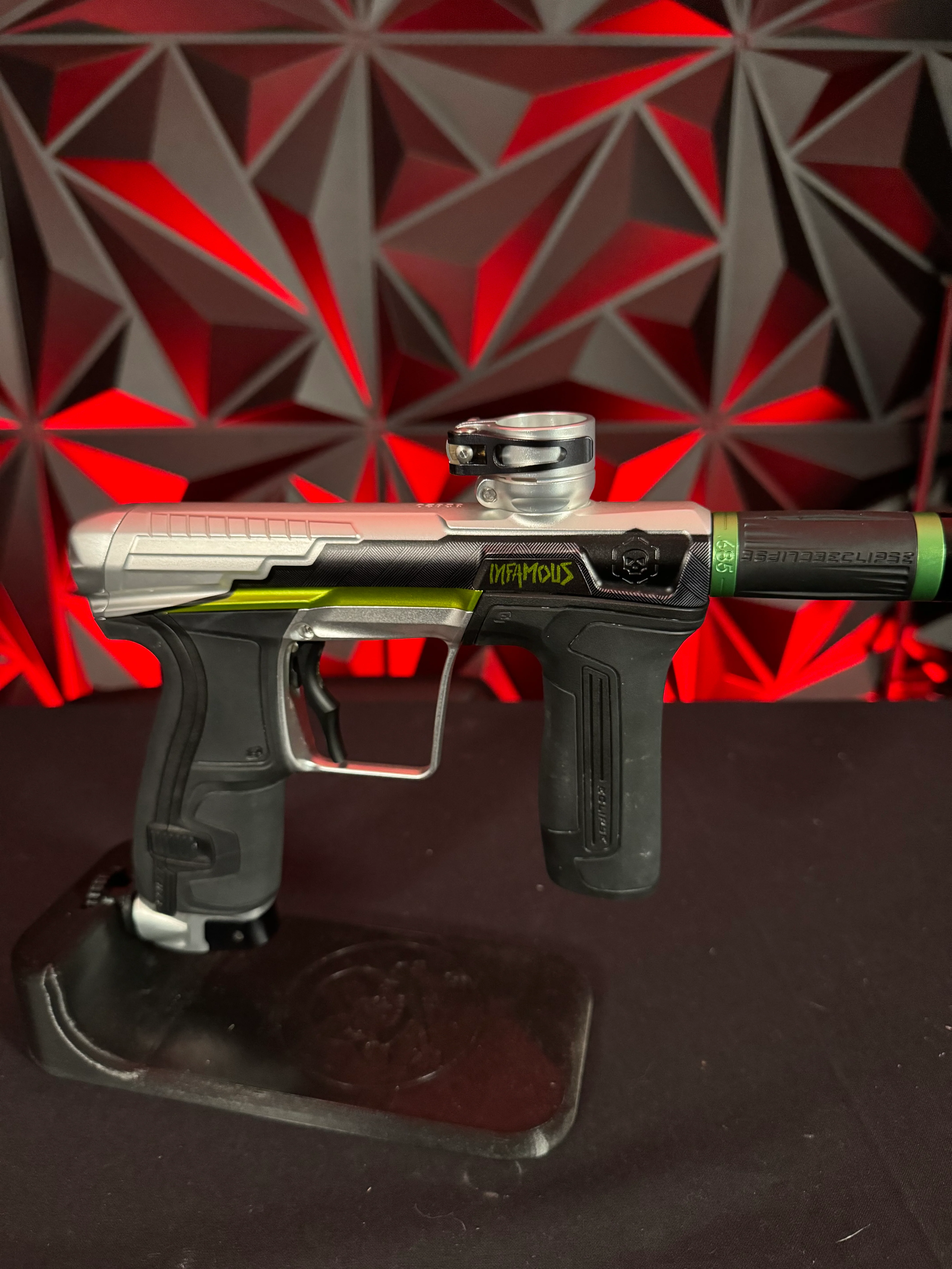 Used Infamous / Planet Eclipse CS2 Paintball Gun - Plata O Plomo Limited Edition - Image 3