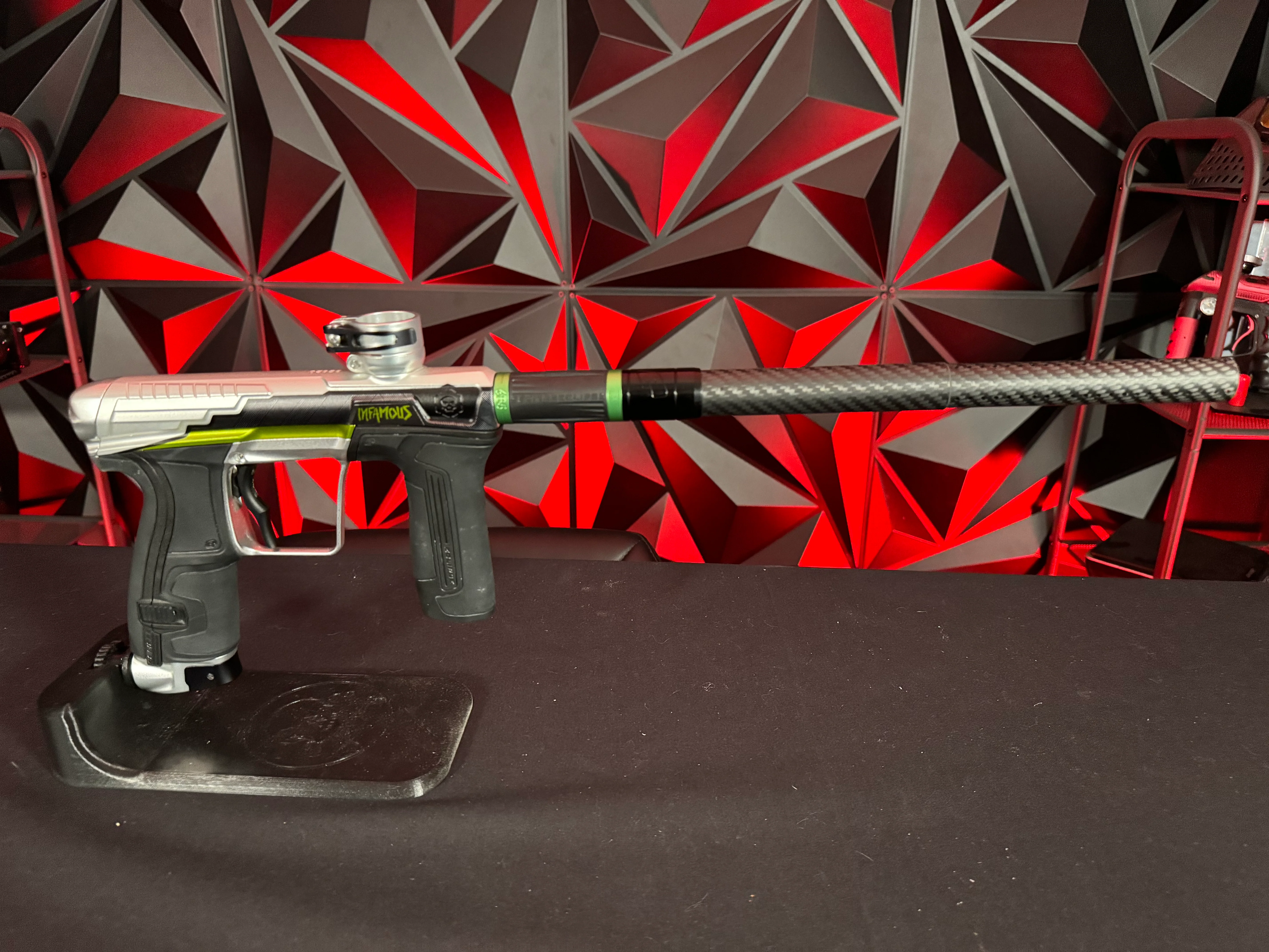 Used Infamous / Planet Eclipse CS2 Paintball Gun - Plata O Plomo Limited Edition - Image 5