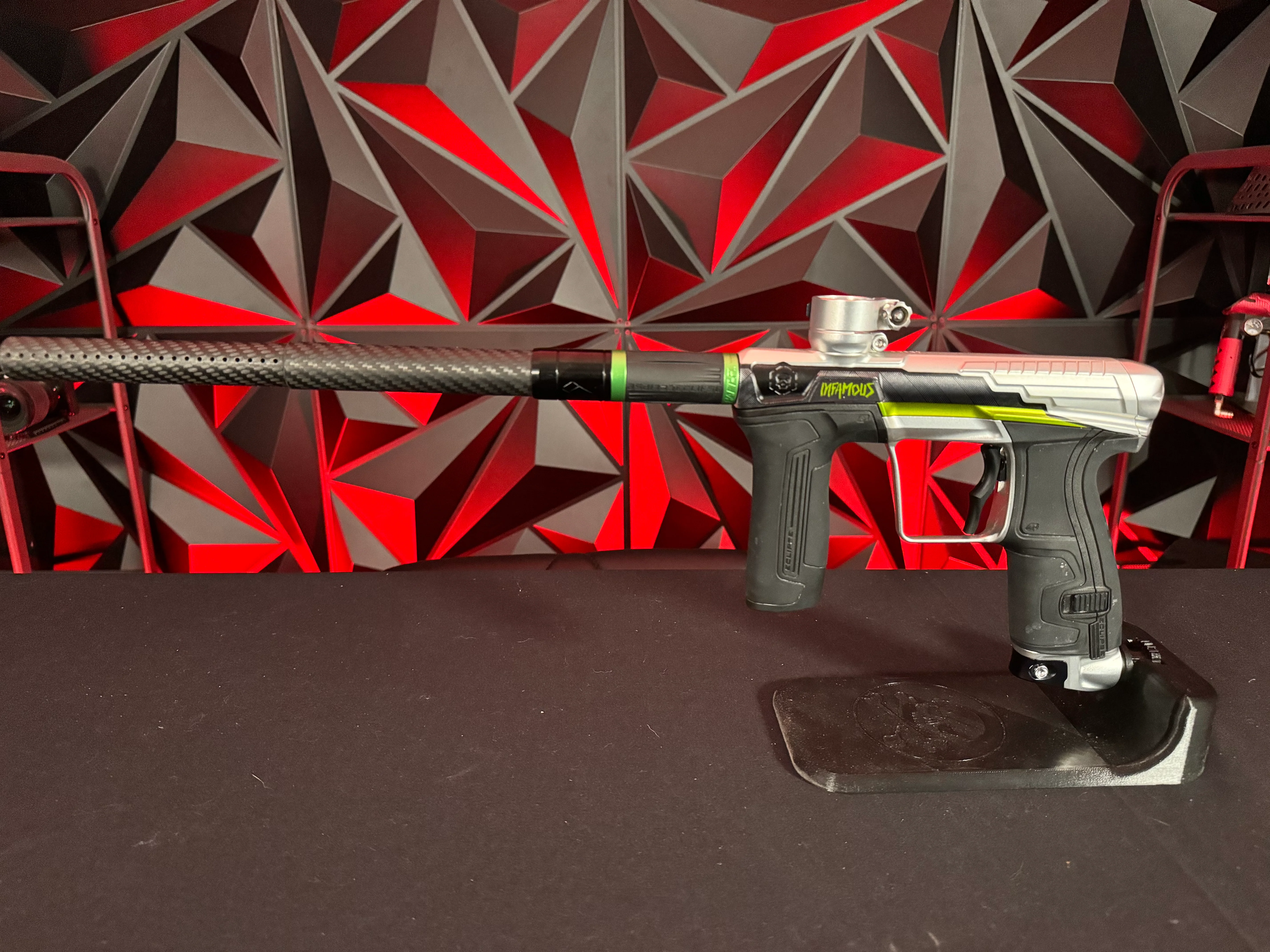 Used Infamous / Planet Eclipse CS2 Paintball Gun - Plata O Plomo Limited Edition - Image 6