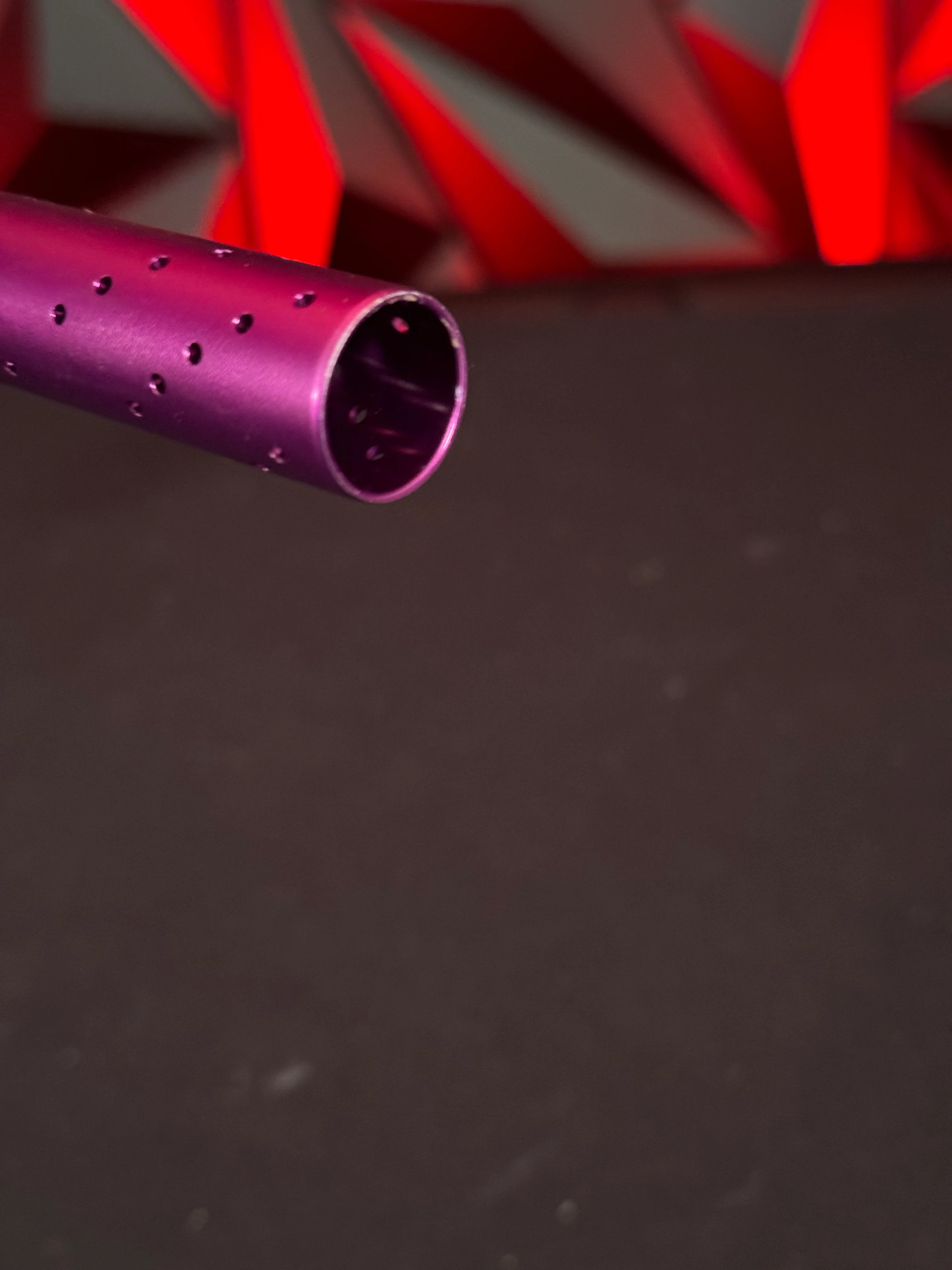 Used Infamous/Planet Eclipse CS2 Paintball Gun - Purple w/Infamous Deuce Trigger and 3 FL Backs - Image 9