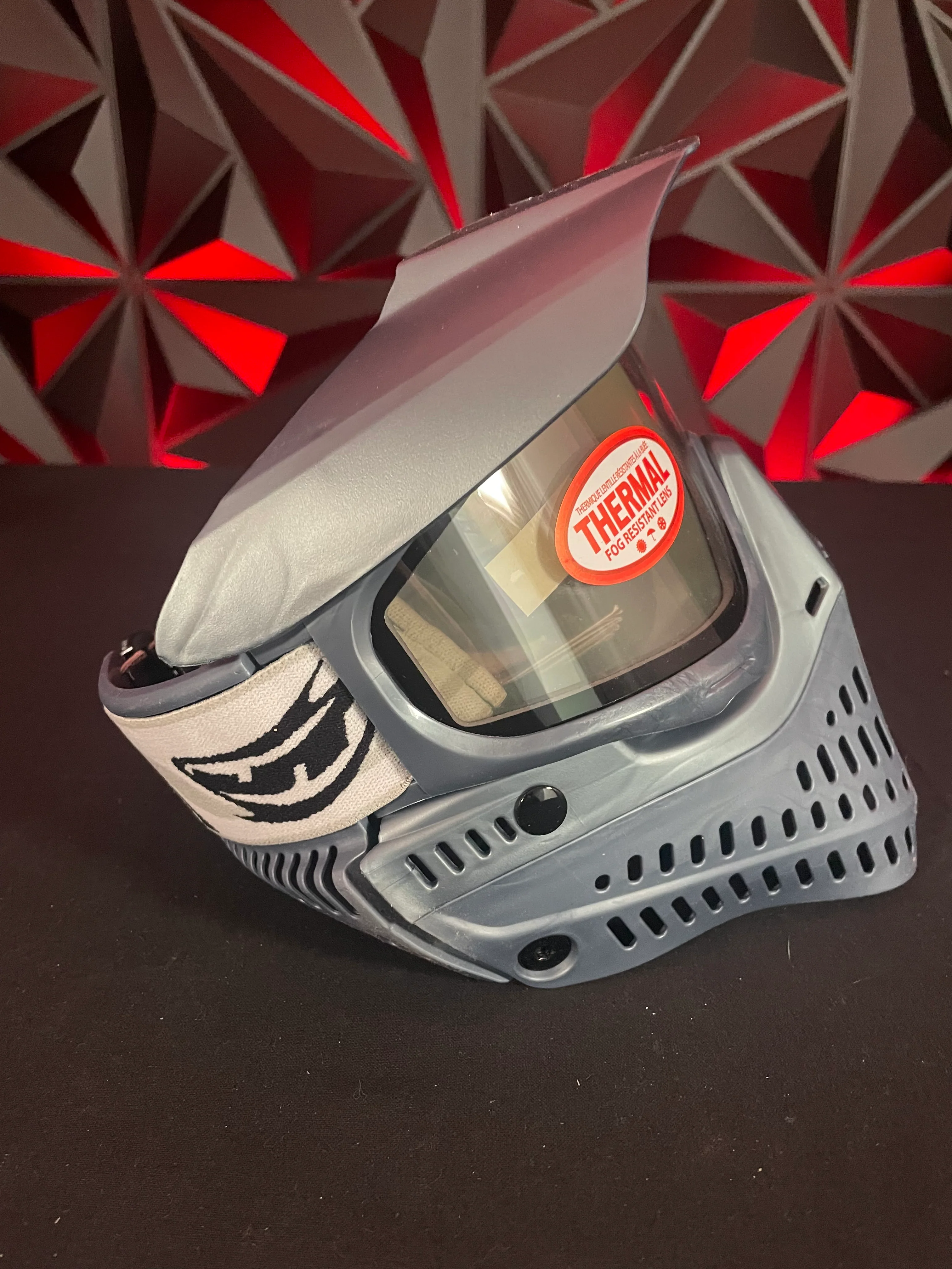 Used JT LE Proflex Paintball Mask - Blue Steel w/Clear Thermal Lens - Image 2