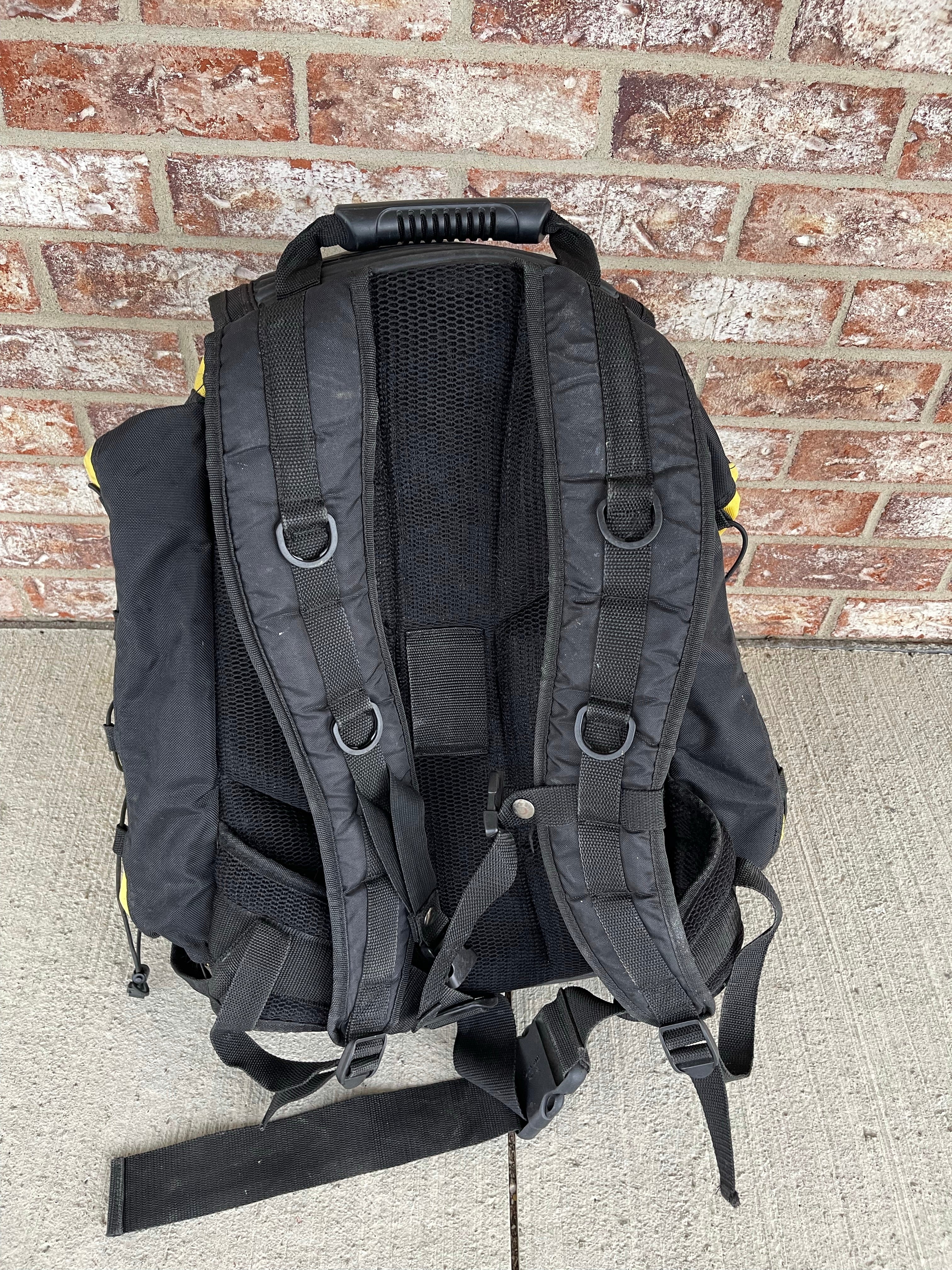 Used JT Paintball Gear Backpack - Yellow / Black - Image 2
