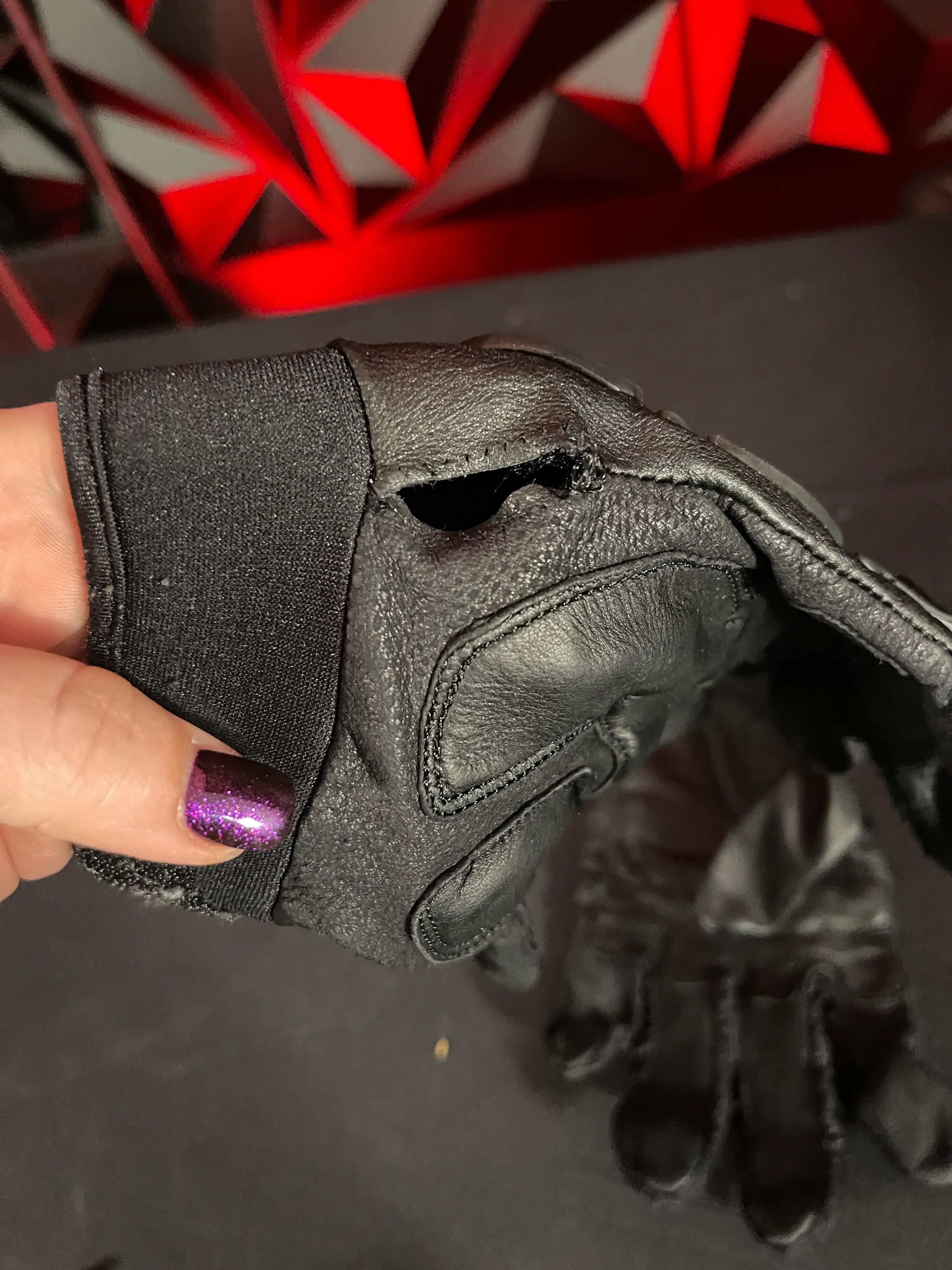 Used JT Paintball Glove Full Finger - Black - Medium - Image 3