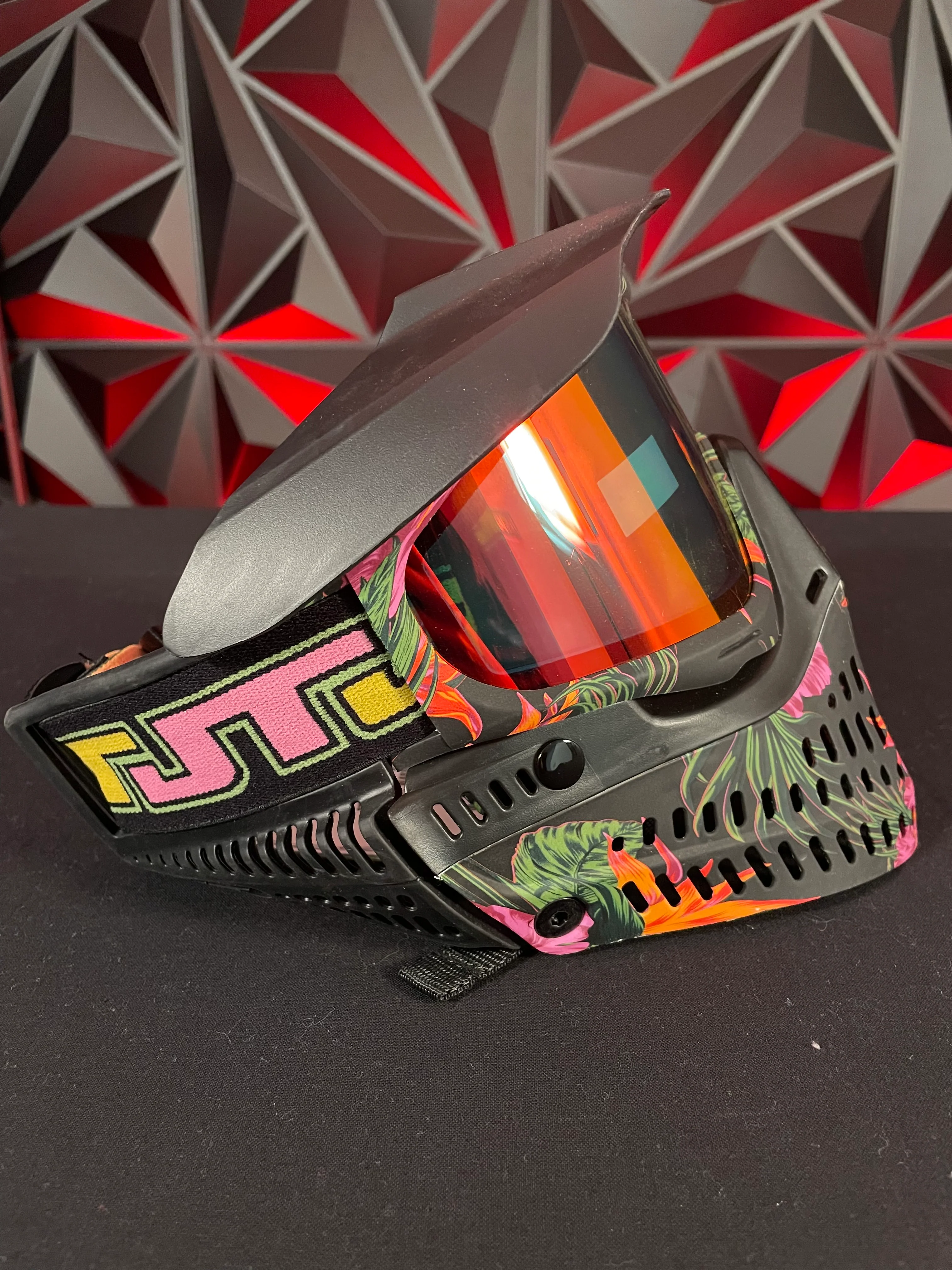Used JT Paintball Mask - LE Aloha - Image 2