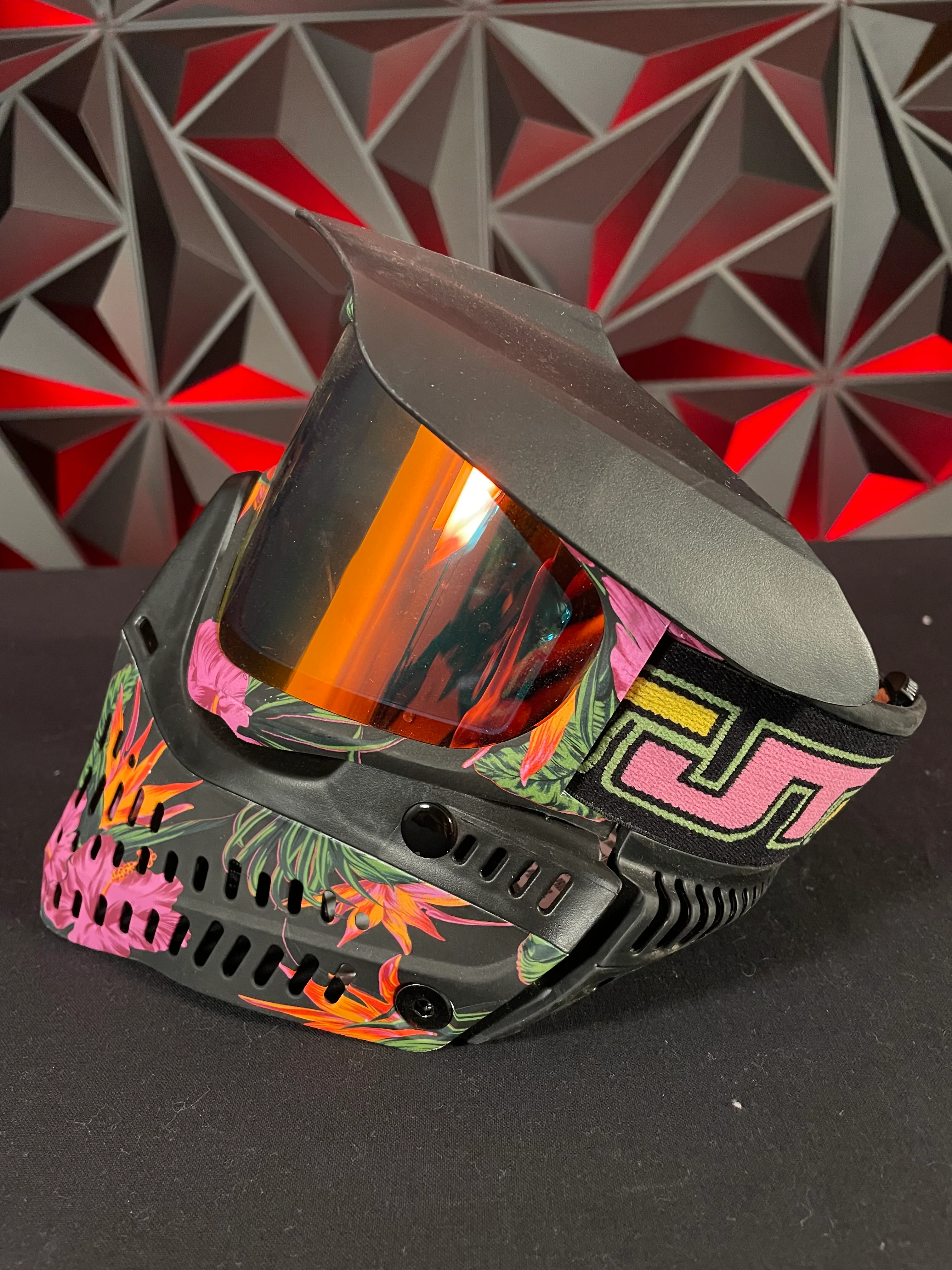 Used JT Paintball Mask - LE Aloha - Image 3