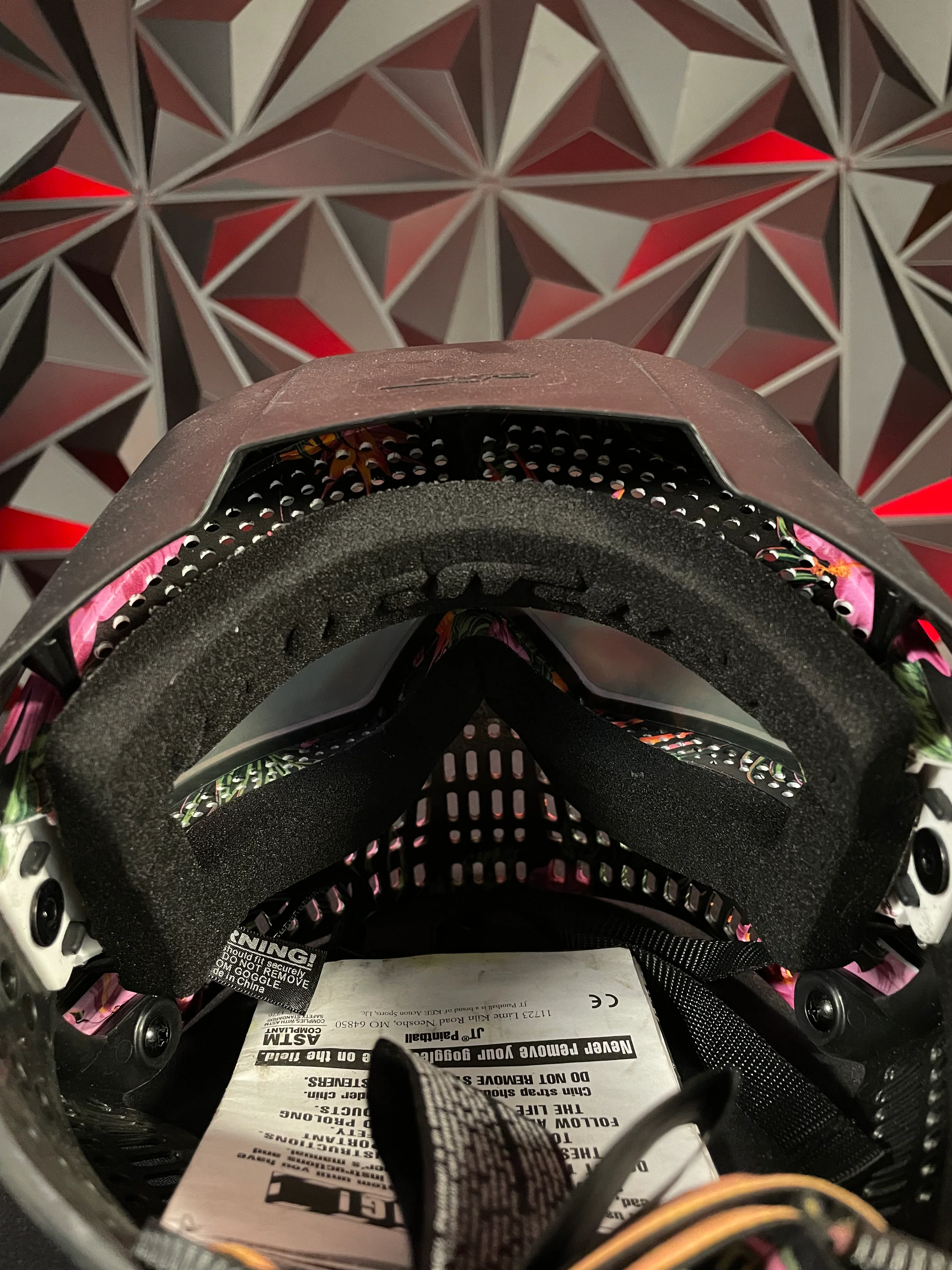 Used JT Paintball Mask - LE Aloha - Image 5