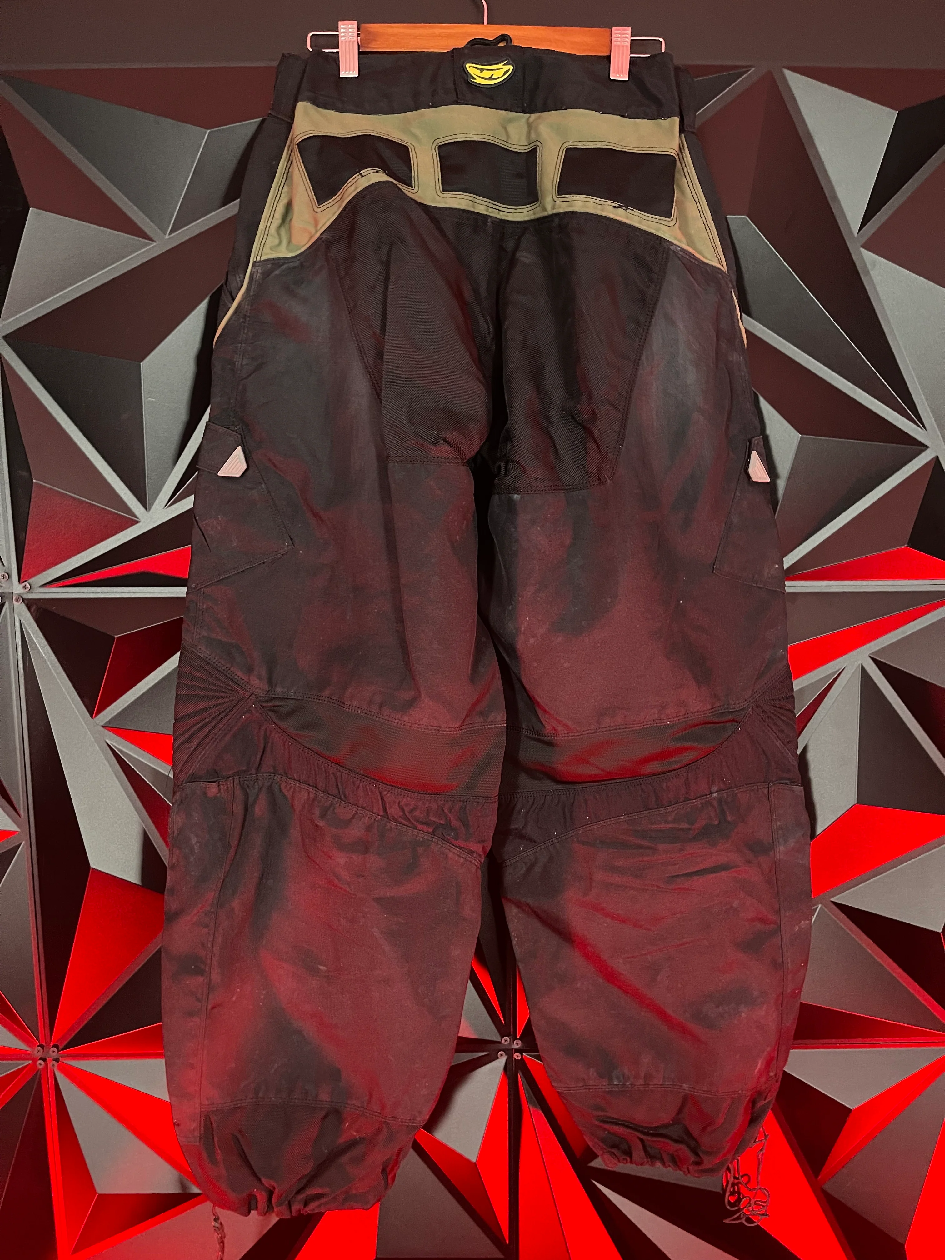 Used JT Paintball Pants -Black/Olive - Medium - Image 2