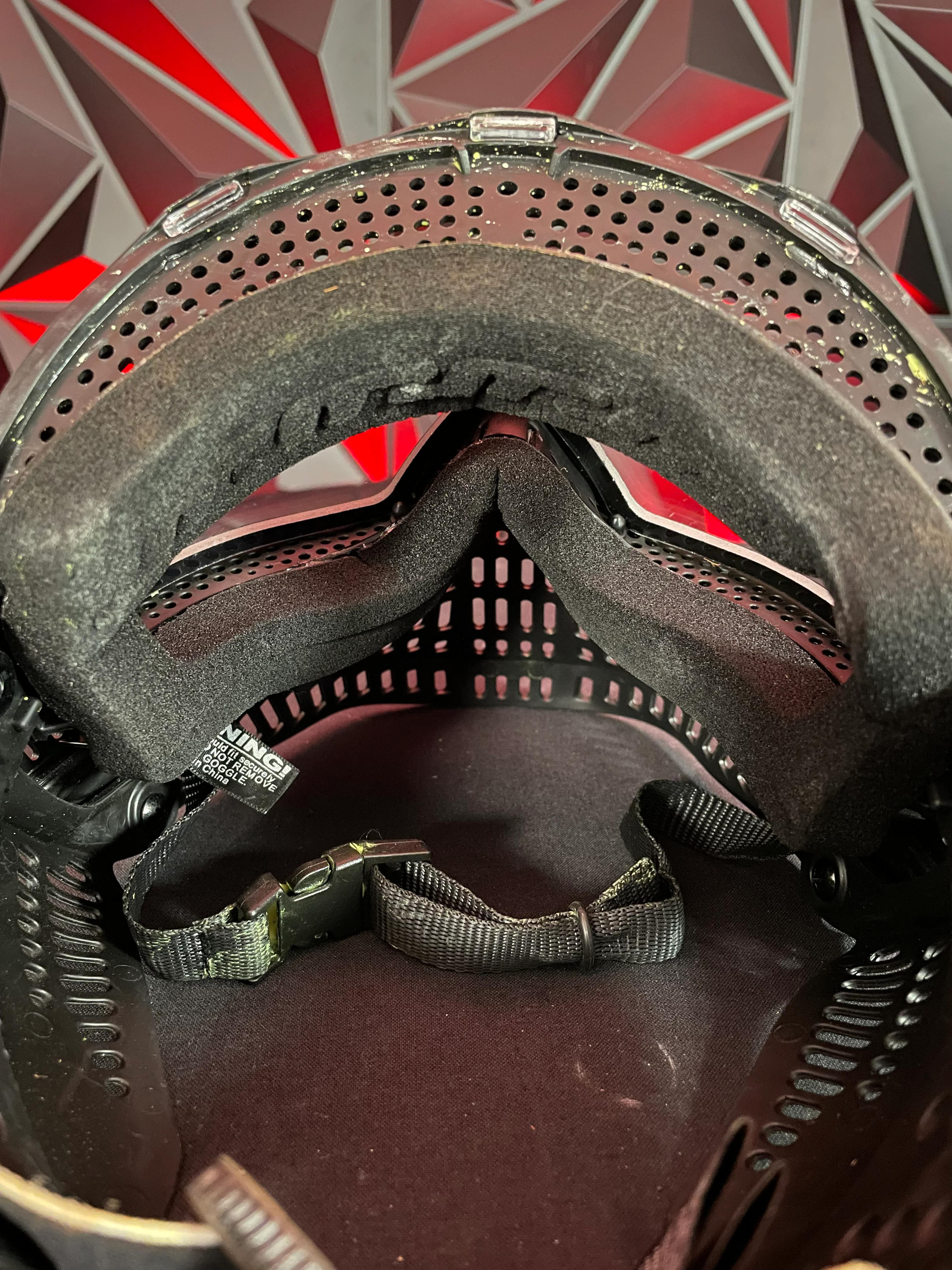 Used JT Proflex Paintball Mask - Black w/ No Visor - Image 4