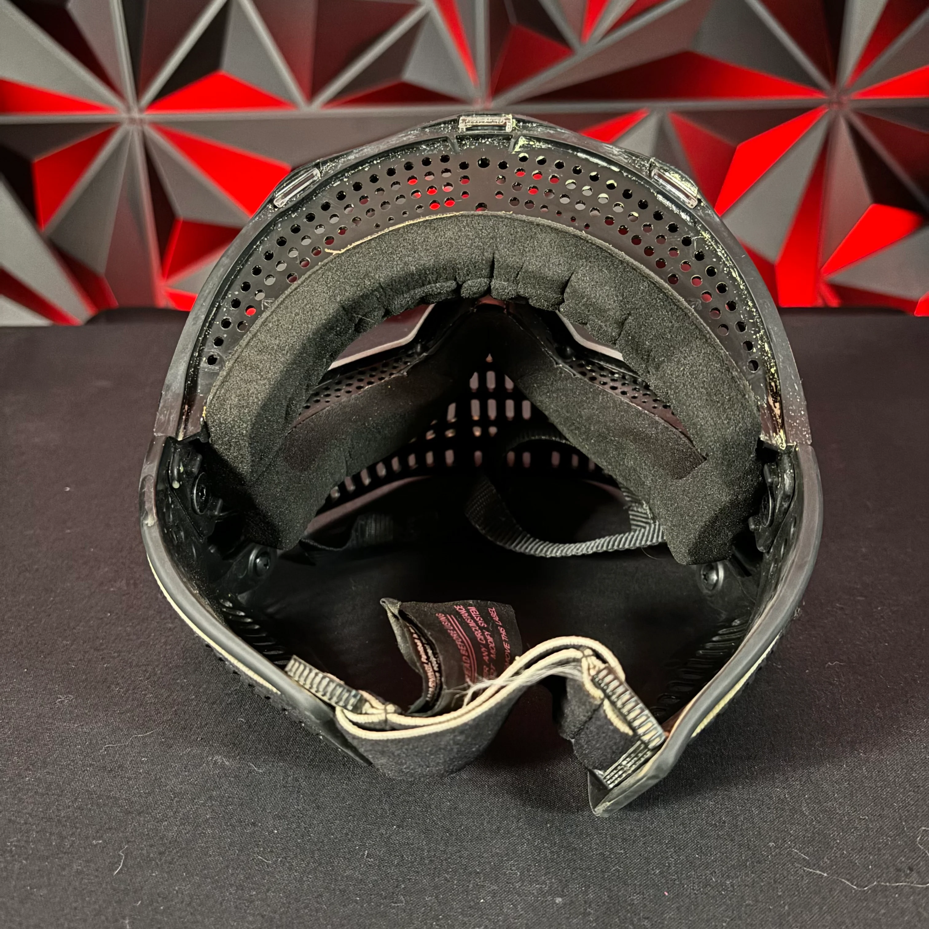 Used JT Proflex Paintball Mask -  Black w/Visor and Soft Goggle Bag - Image 5