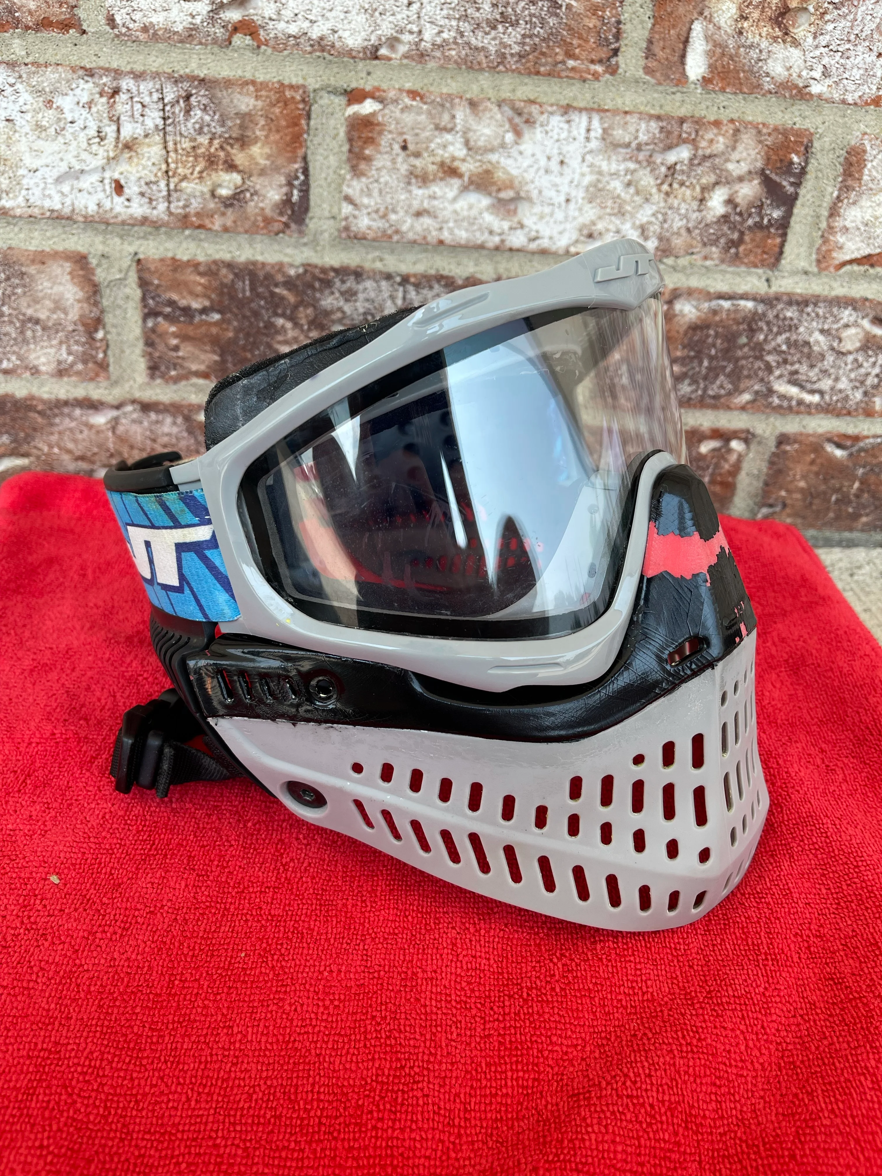 Used JT Proflex Paintball Mask - Grey - Image 2
