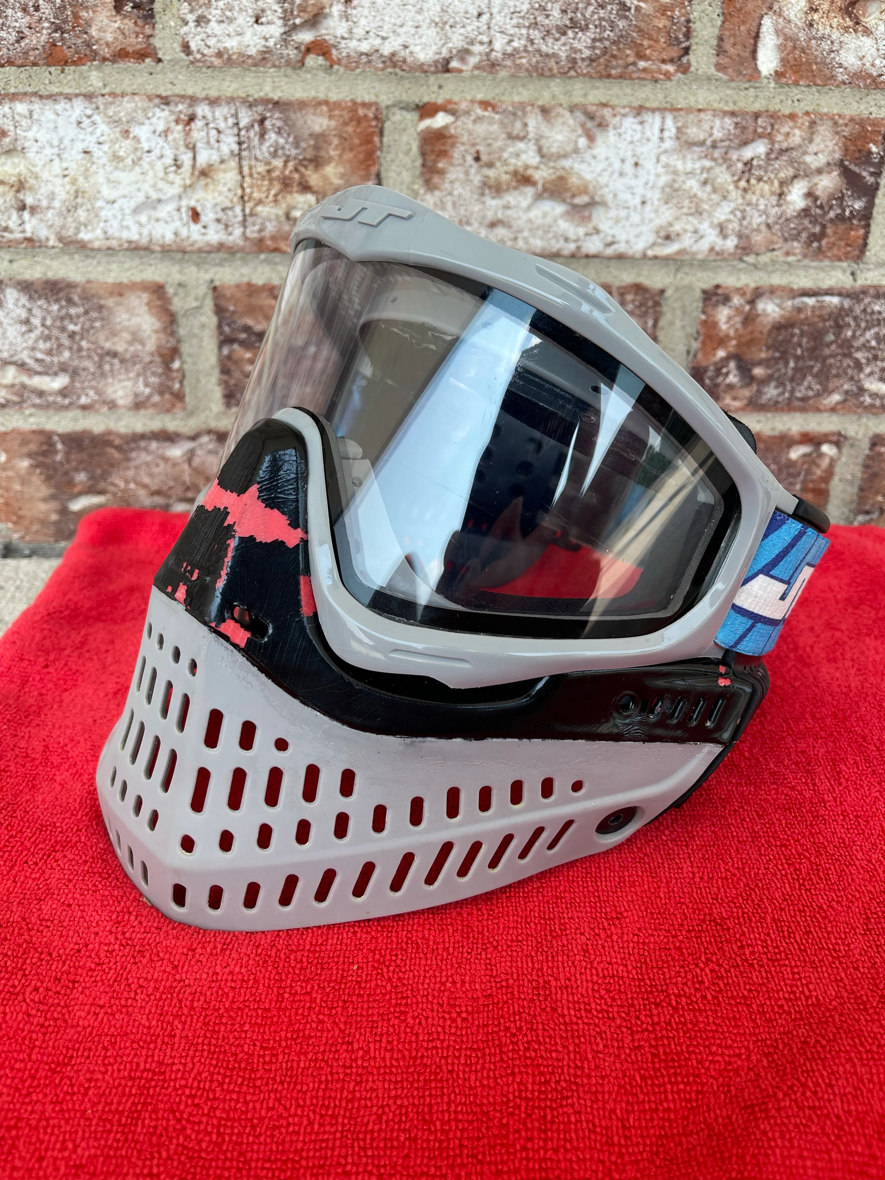 Used JT Proflex Paintball Mask - Grey - Image 3