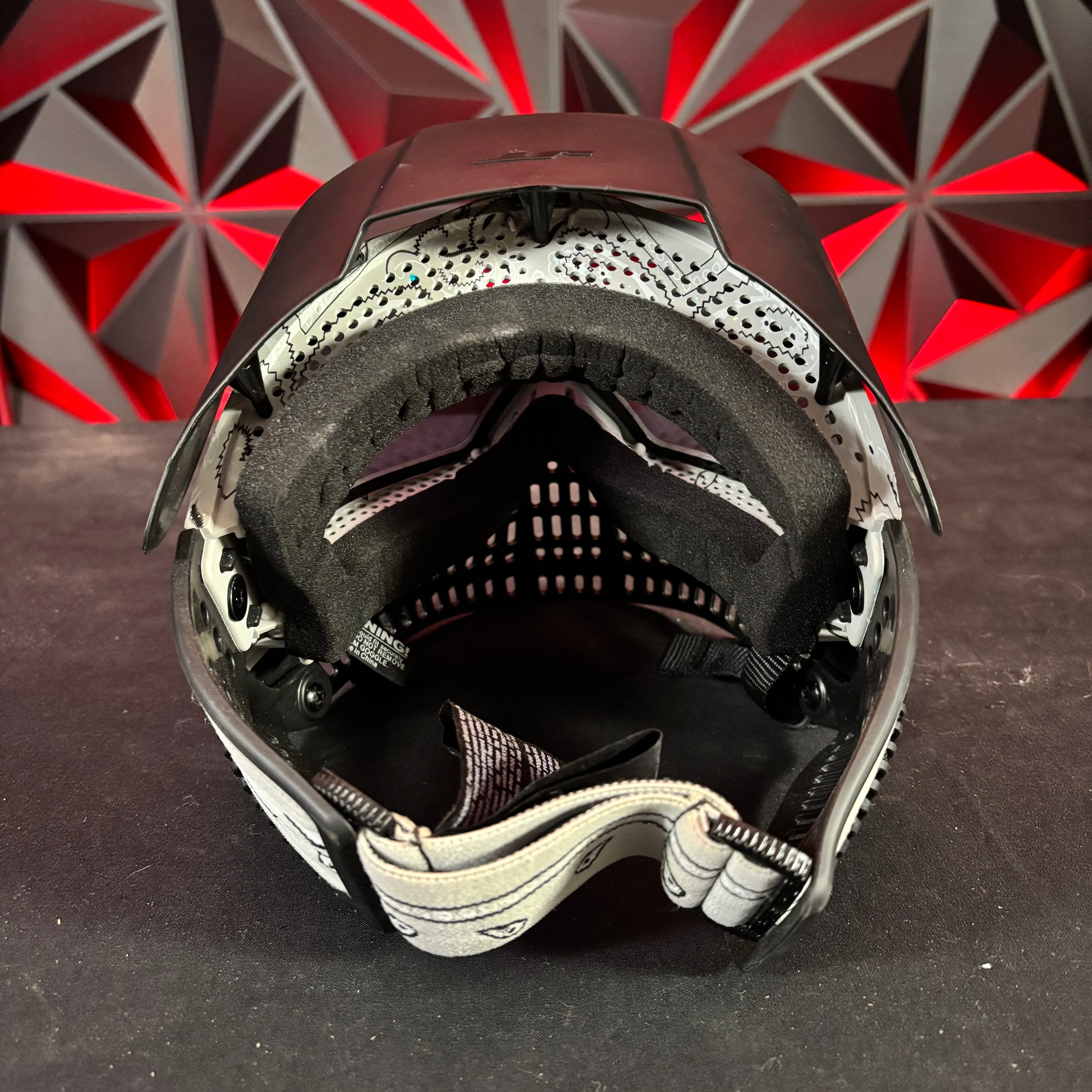 Used JT Proflex Paintball Mask - LE Bandana Grey w/ Sandana Back Strap - Image 3