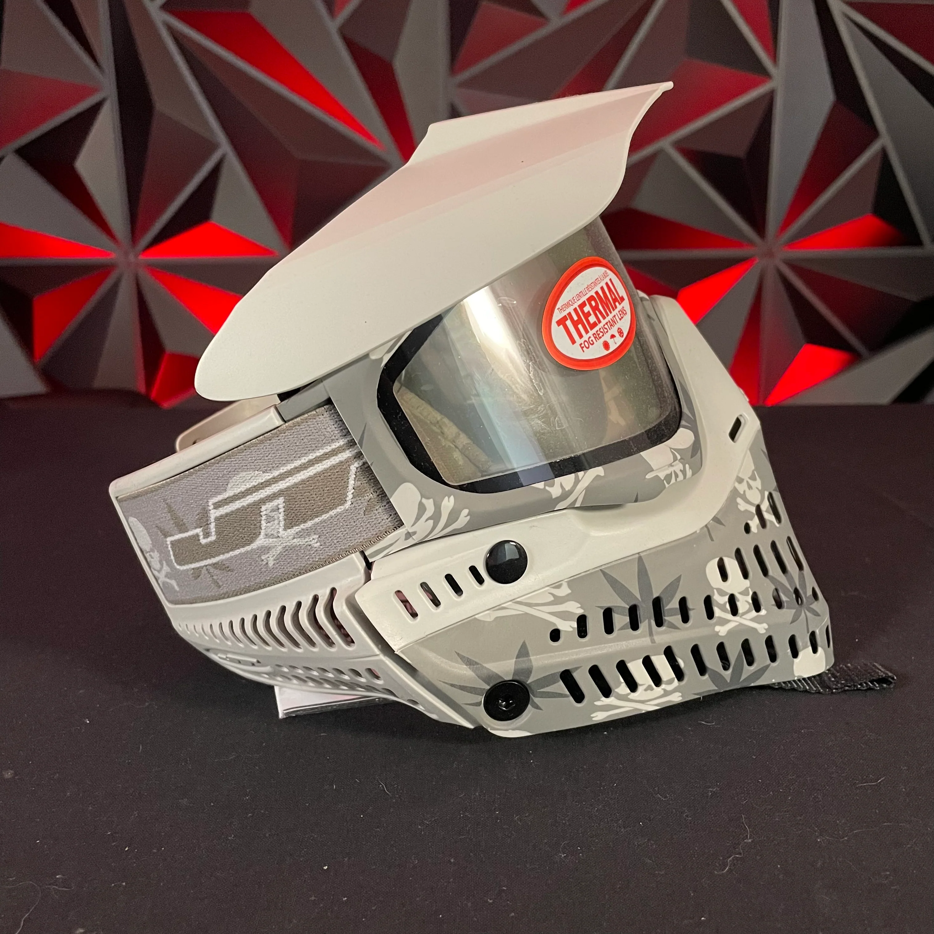 Used JT Proflex Paintball Mask - LE Live Long w/Clear Lens and Soft Goggle Bag - Image 3
