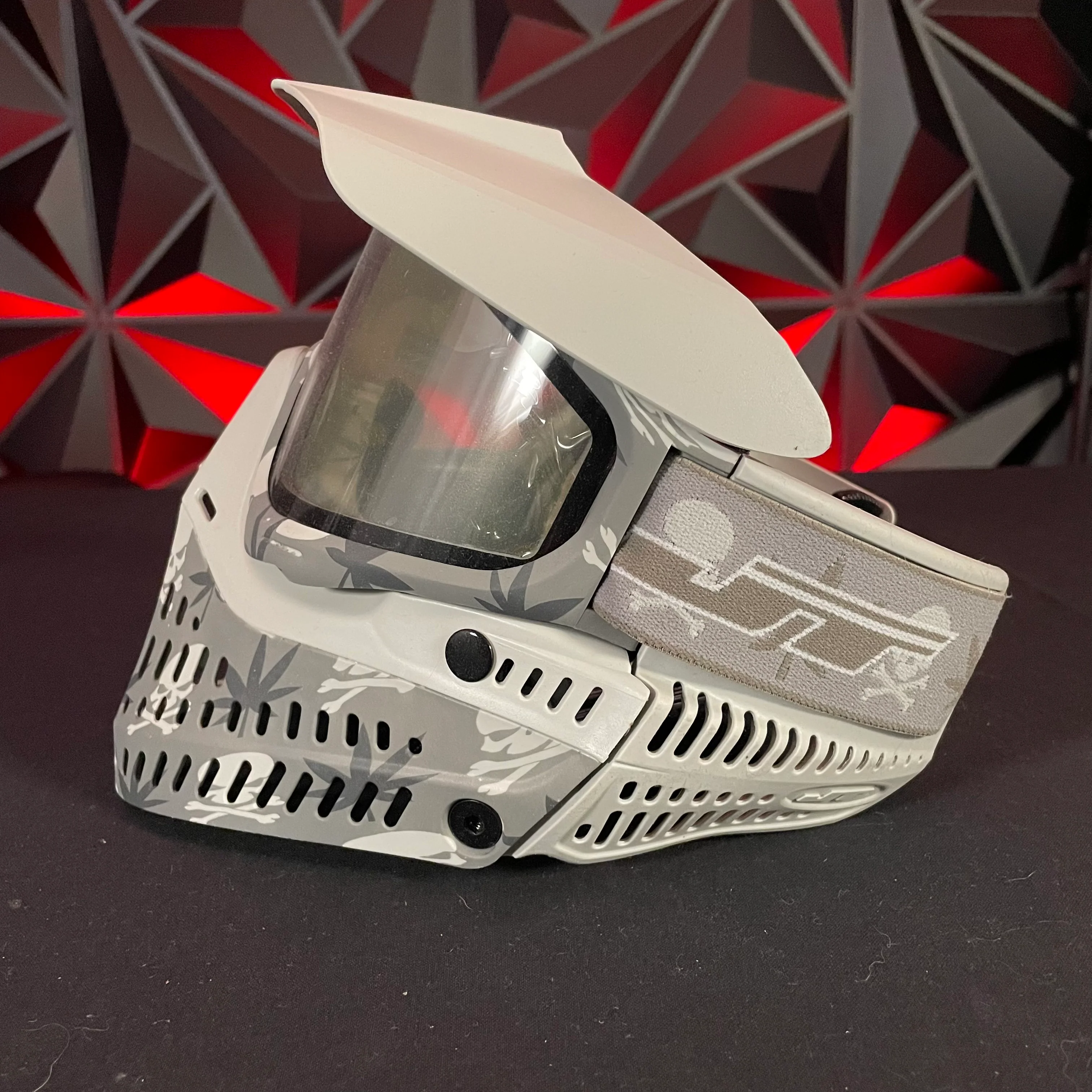 Used JT Proflex Paintball Mask - LE Live Long w/Clear Lens and Soft Goggle Bag - Image 4