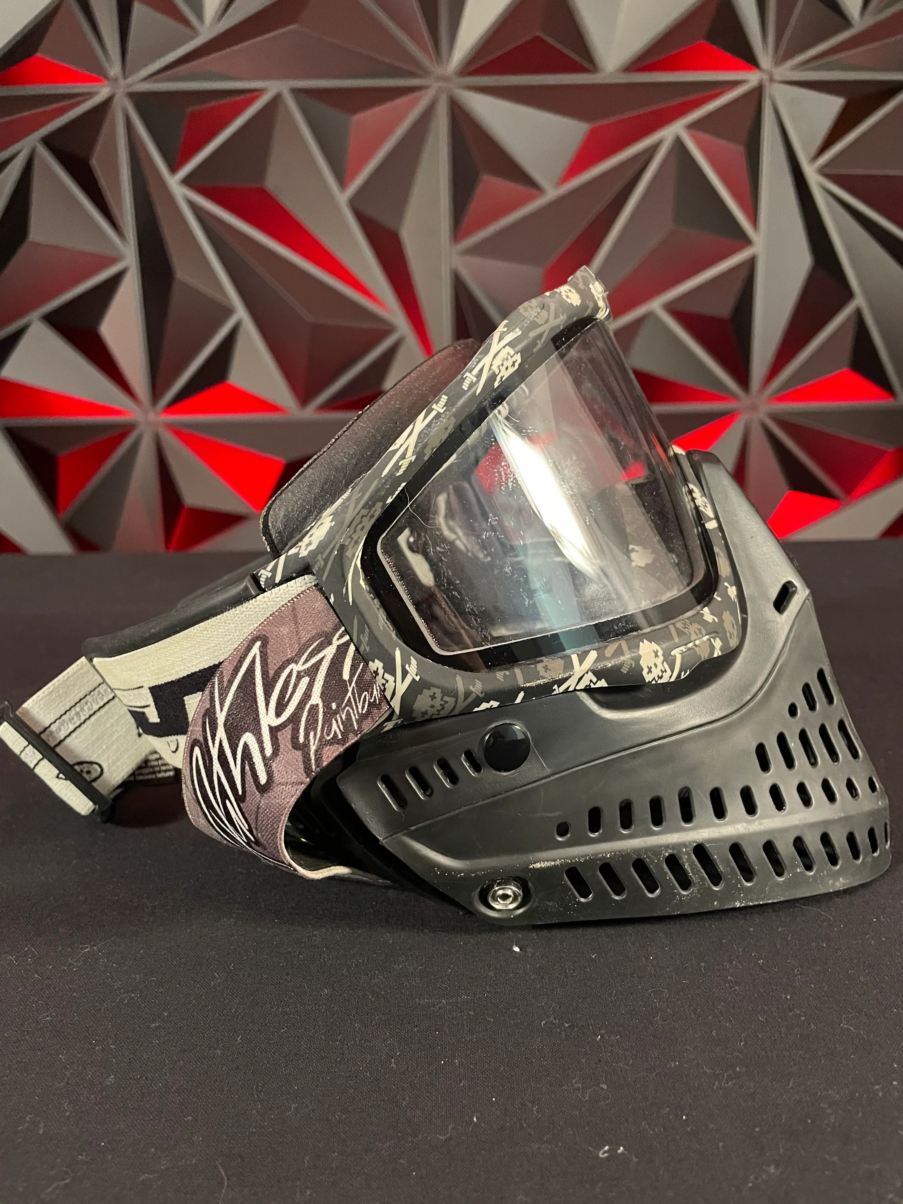 Used JT Proflex Paintball Mask - LE Mutiny Goggles w/Black Skirt - Image 2