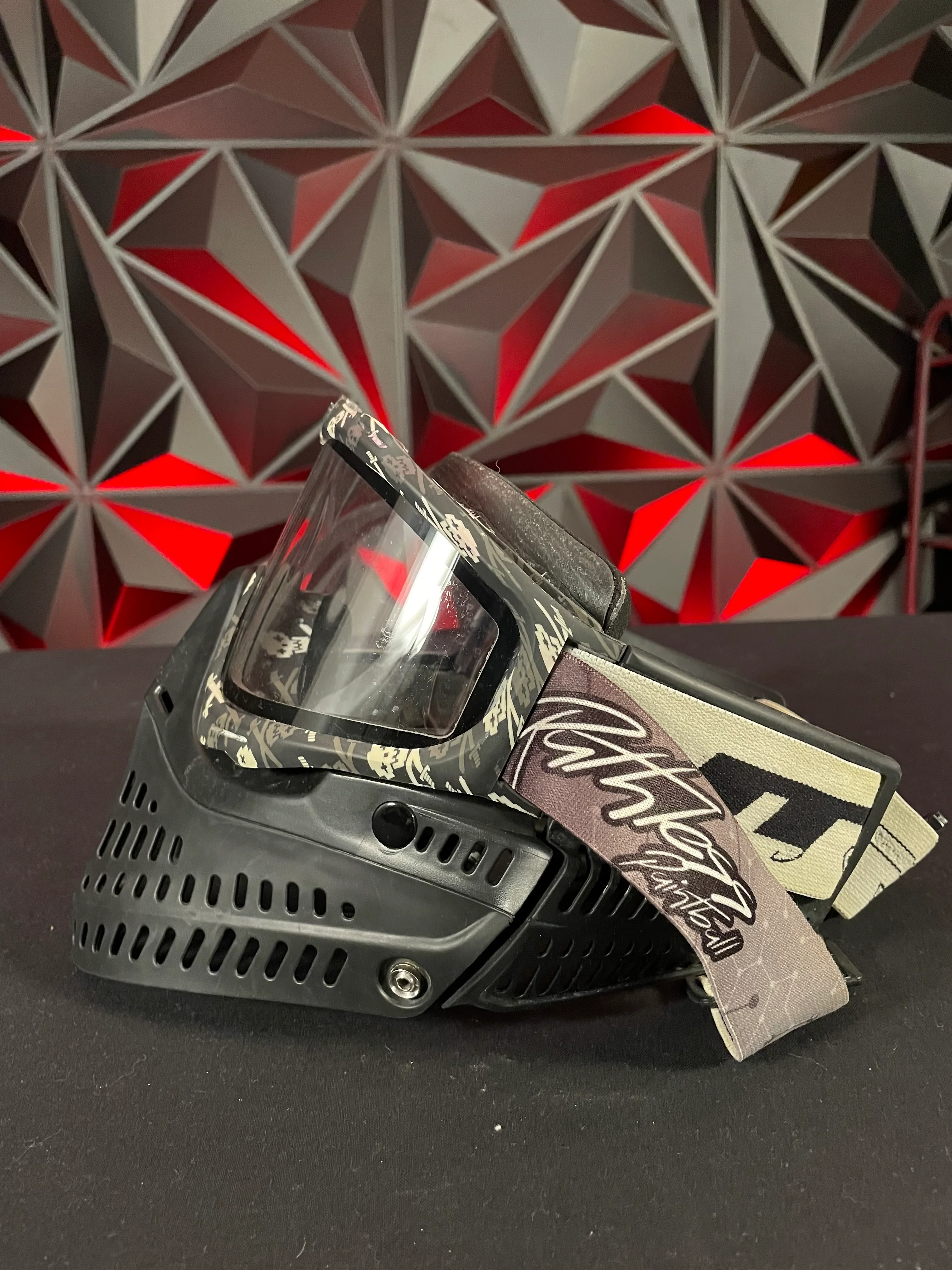 Used JT Proflex Paintball Mask - LE Mutiny Goggles w/Black Skirt - Image 3