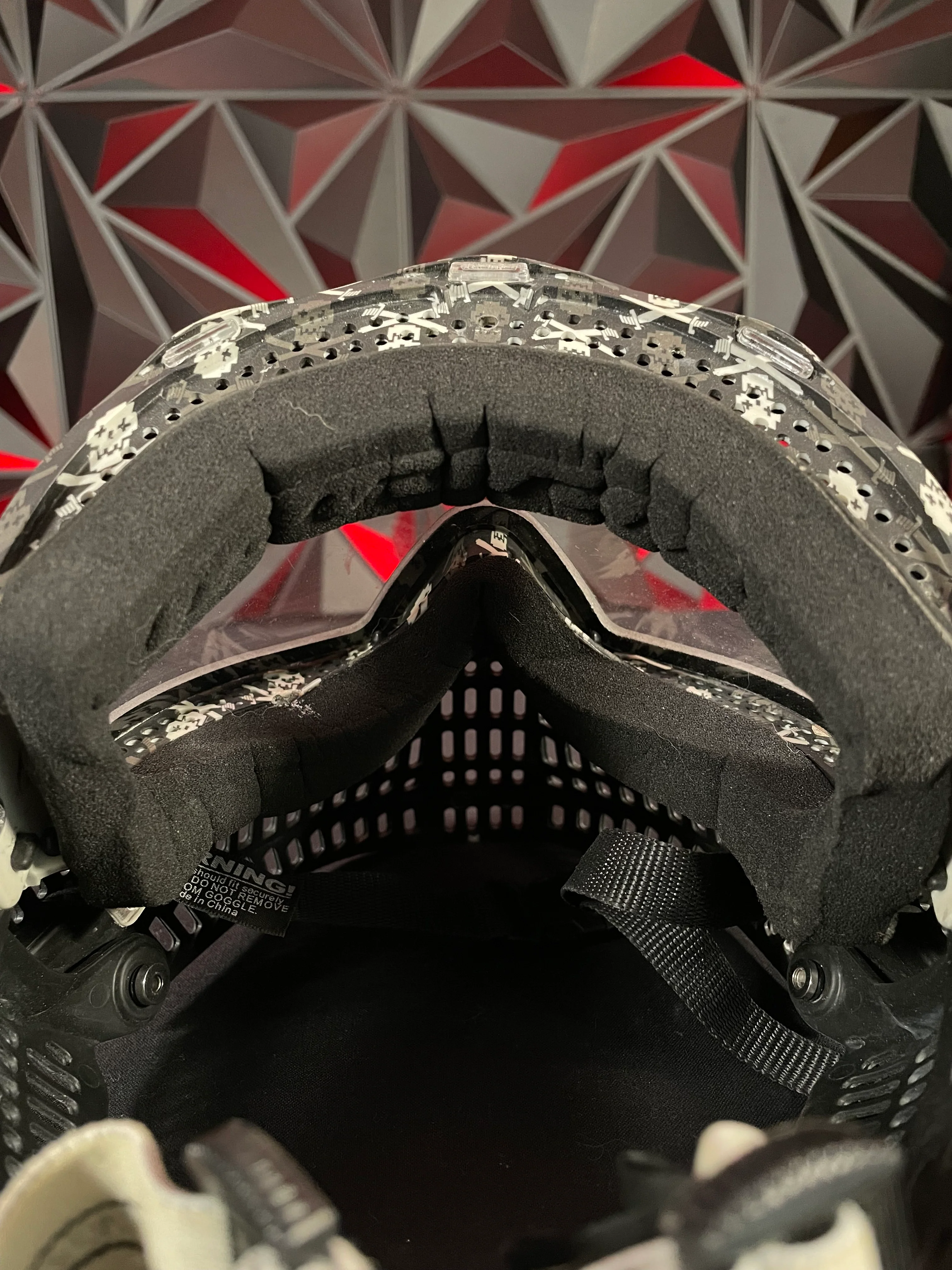 Used JT Proflex Paintball Mask - LE Mutiny Goggles w/Black Skirt - Image 4