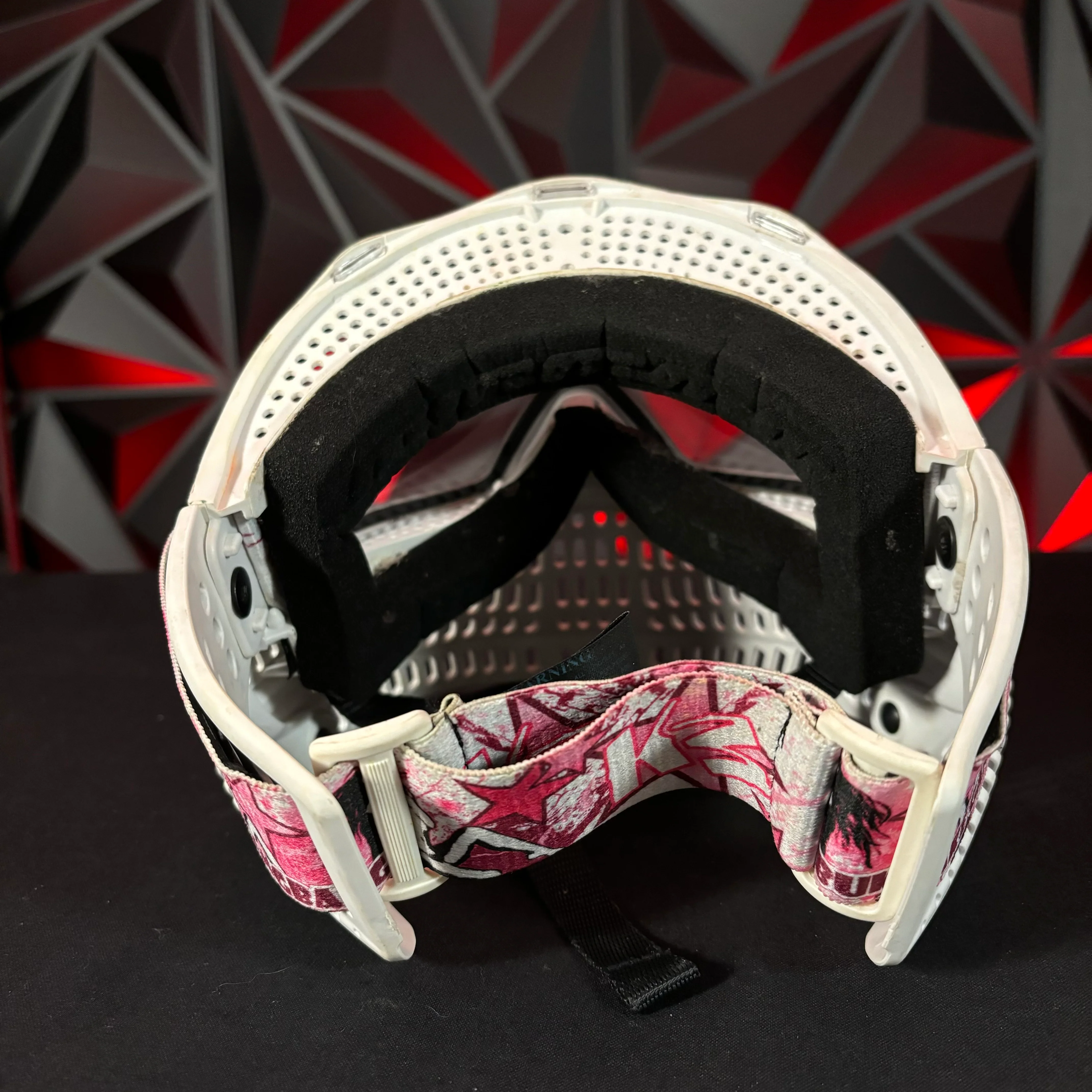 Used JT Proflex Paintball Mask - LE White - Image 6