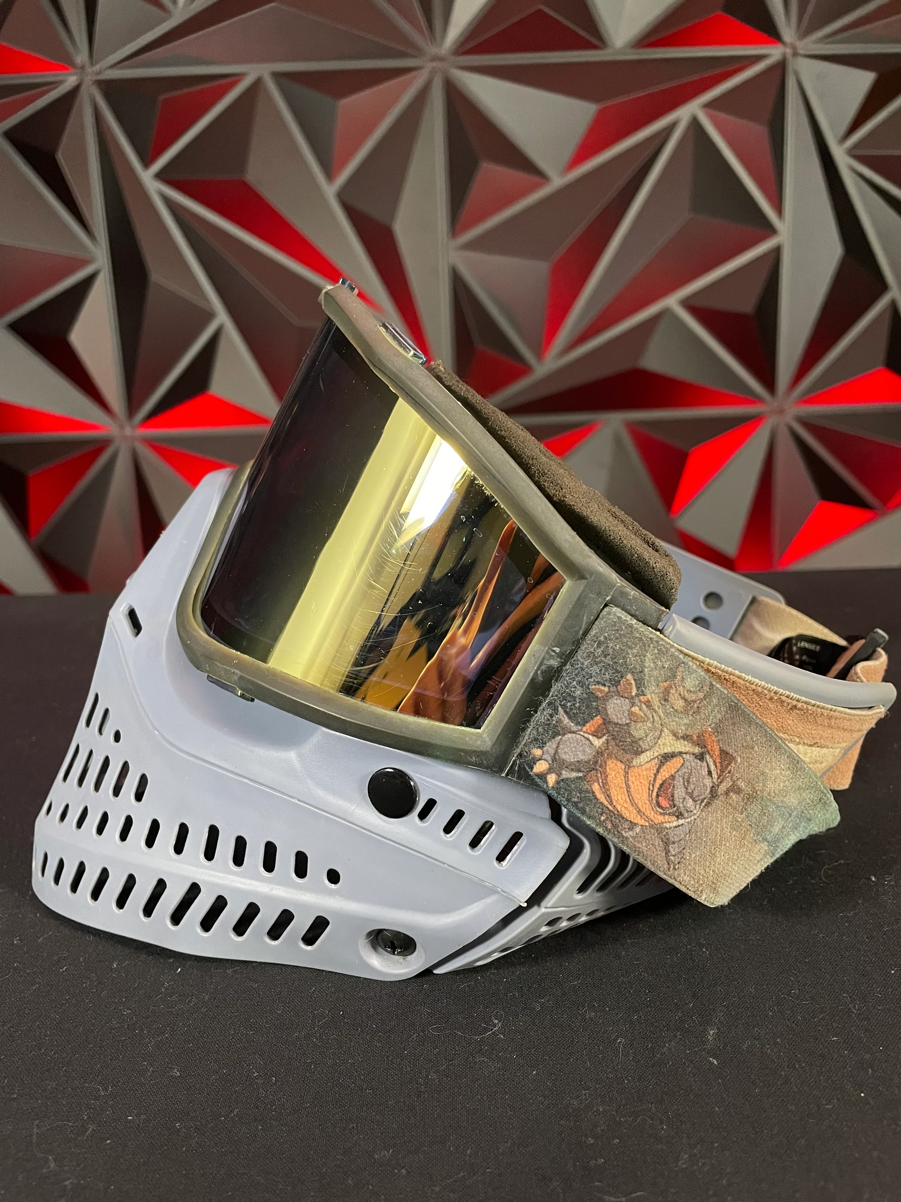 Used JT Proflex Paintball Mask - Powder Blue - Image 3