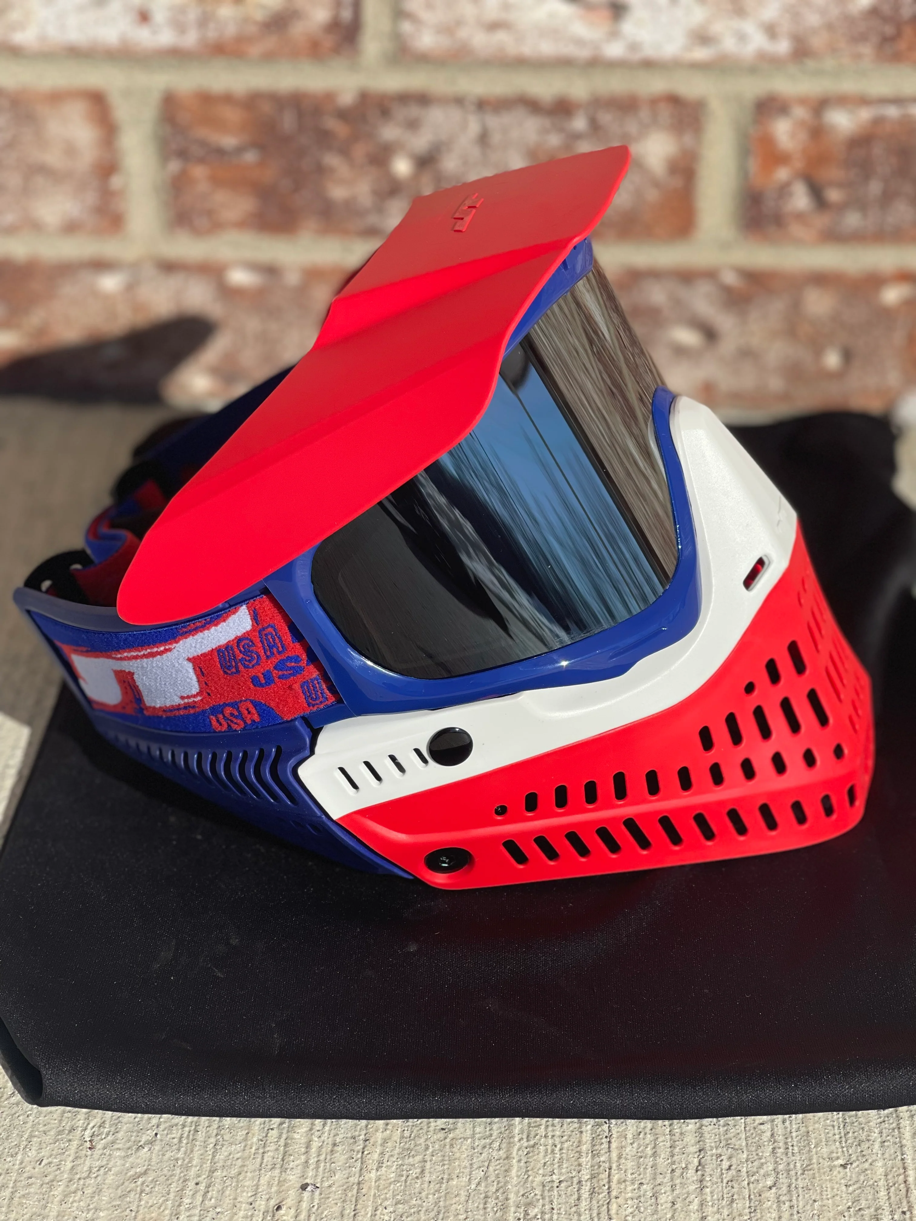 Used JT Proflex Paintball Mask - LE USA w/Goggle Bag - Image 2