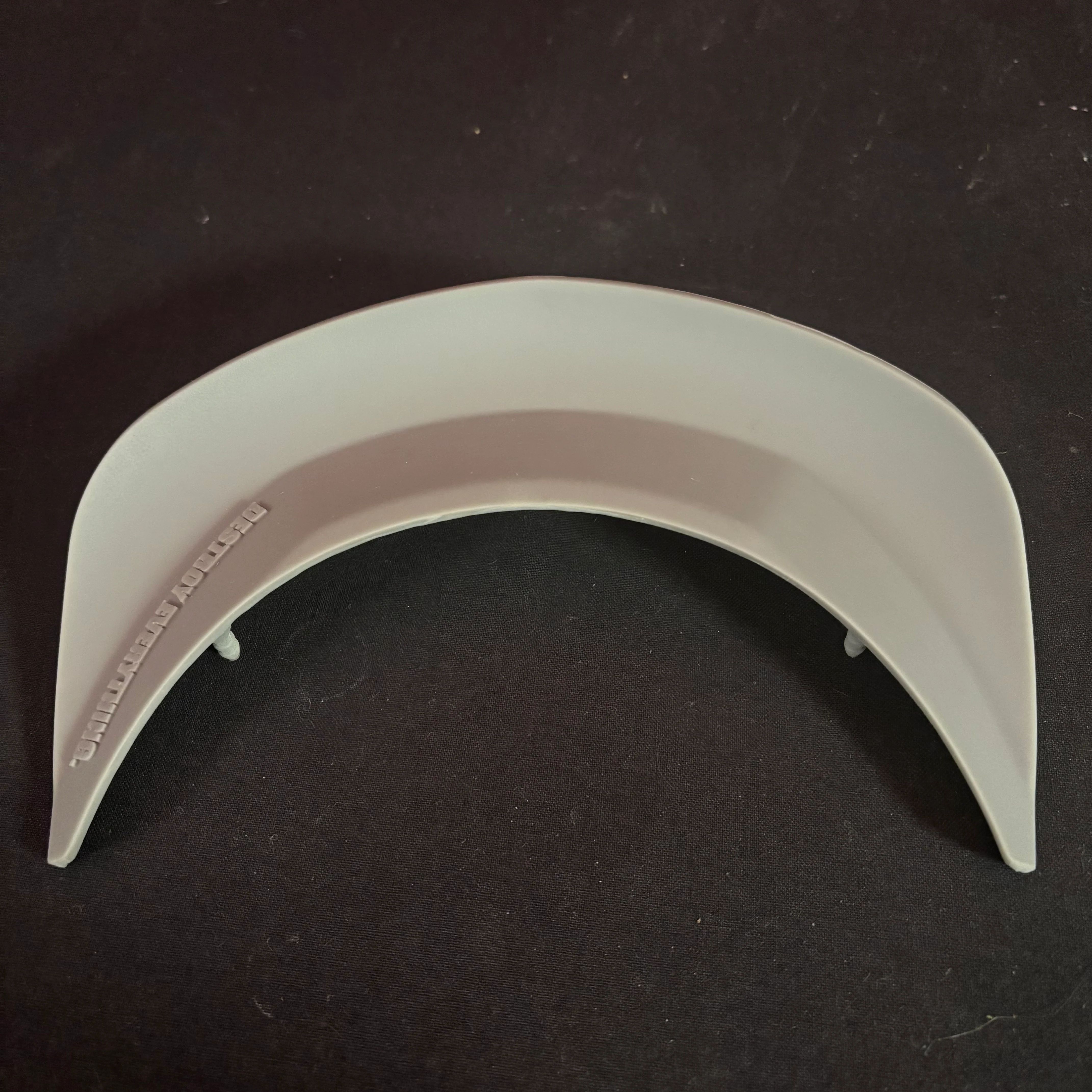 Used Twister Duck bill JT Proflex Paintball Visor - Grey
