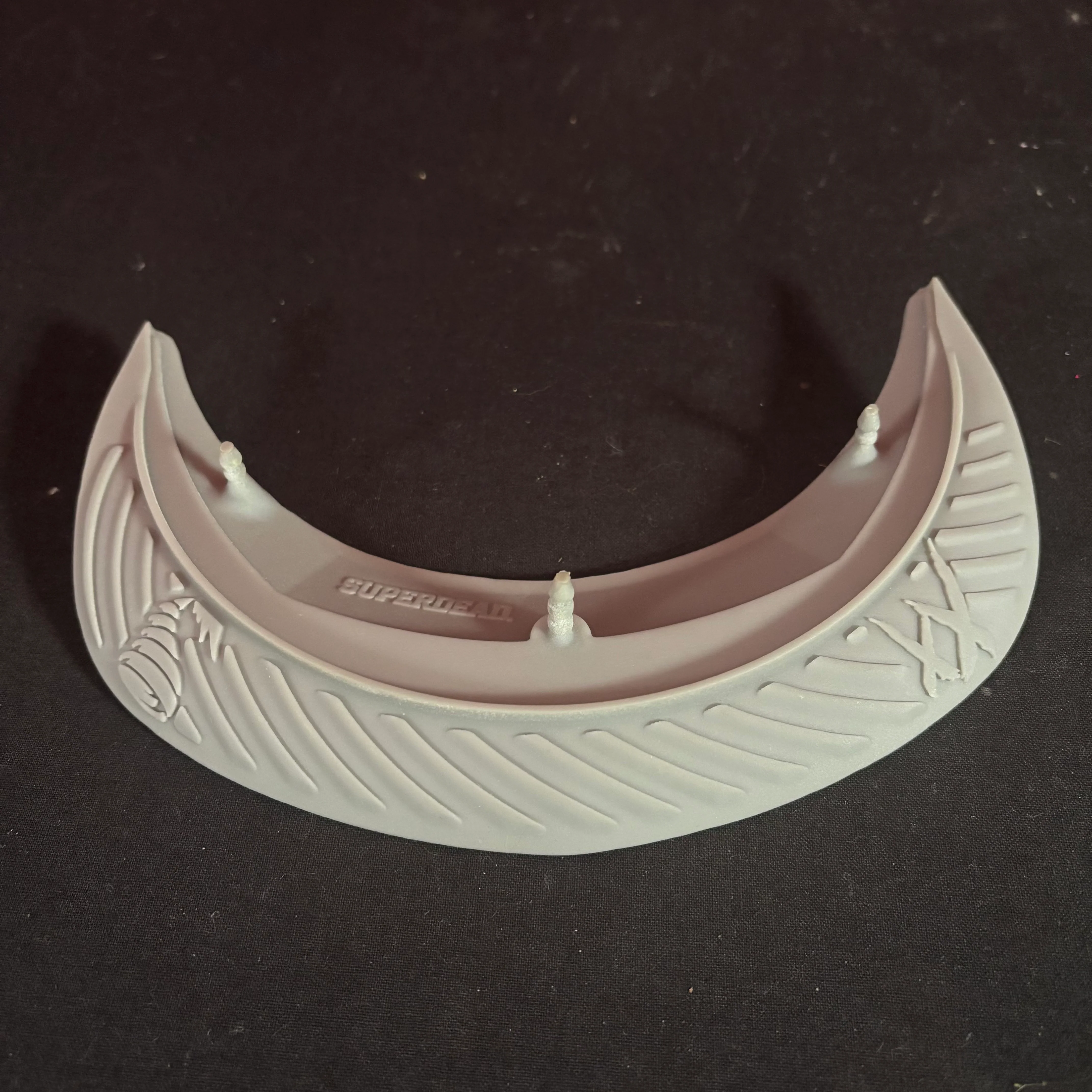 Used Twister Duck bill JT Proflex Paintball Visor - Grey - Image 4