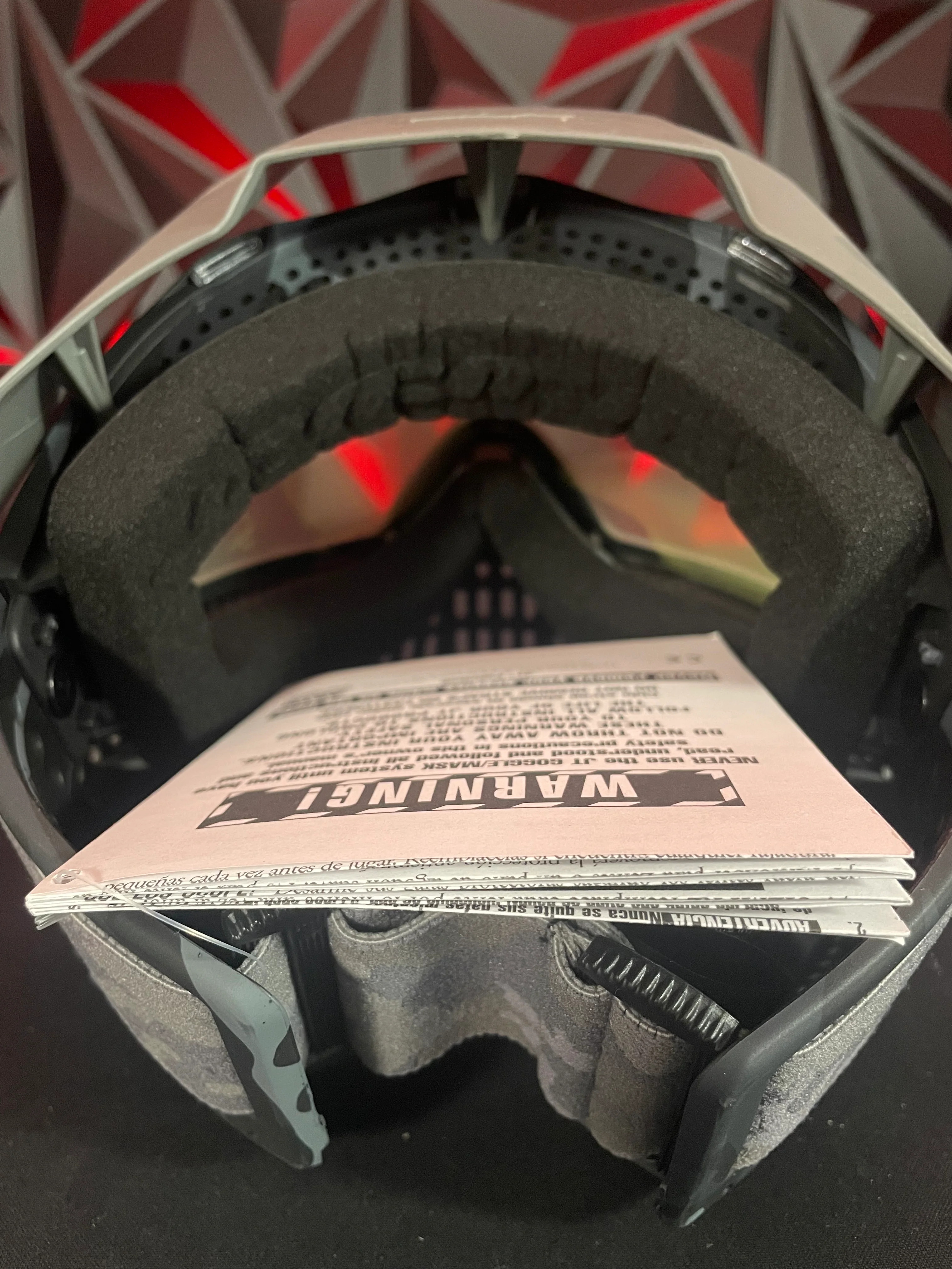 Used JT Proflex SE Paintball Mask -Dark Urban Camo w/Clear Lens - Image 5