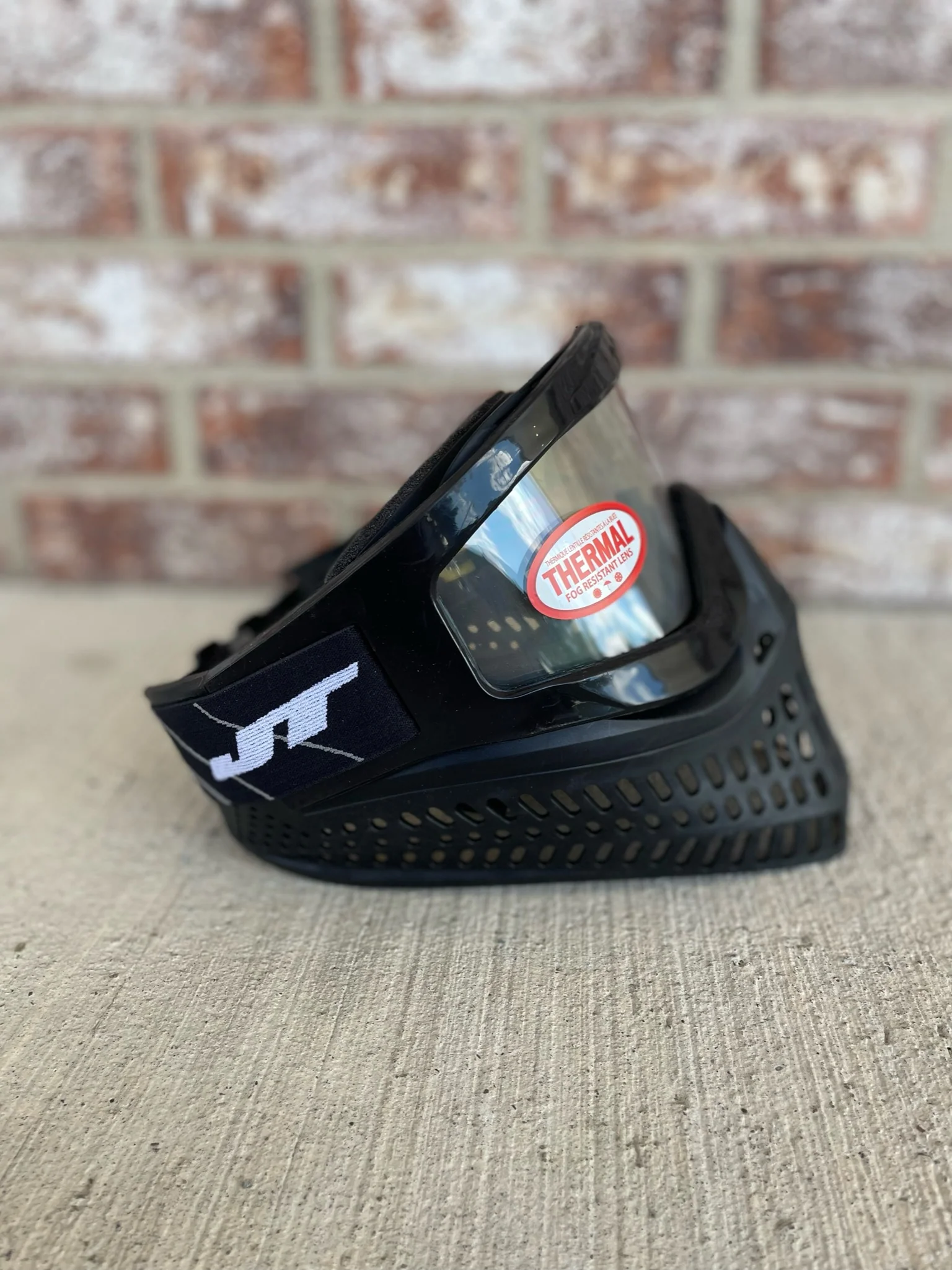 Used JT Proflex X Paintball Mask - Black - Image 2