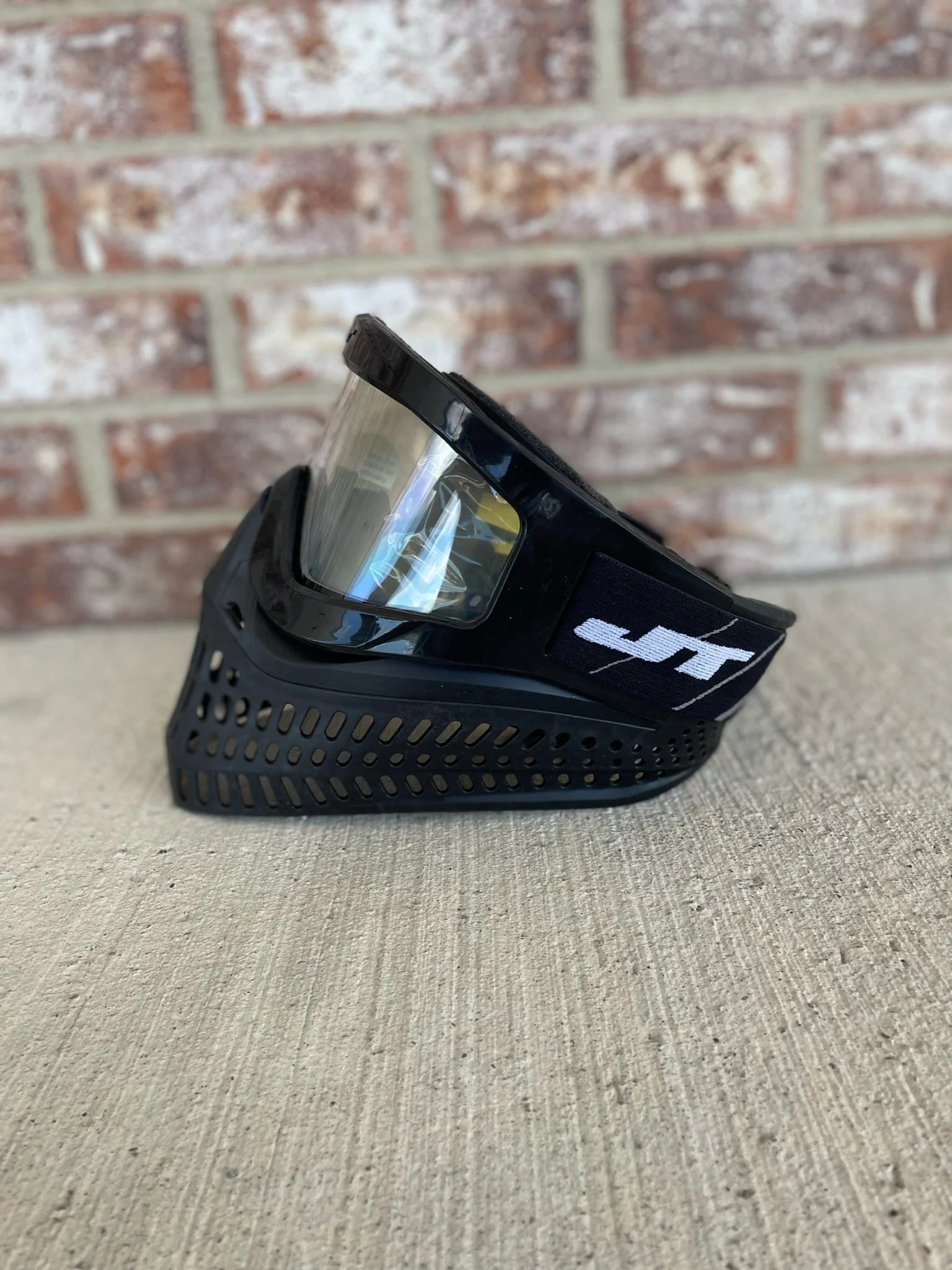 Used JT Proflex X Paintball Mask - Black - Image 3
