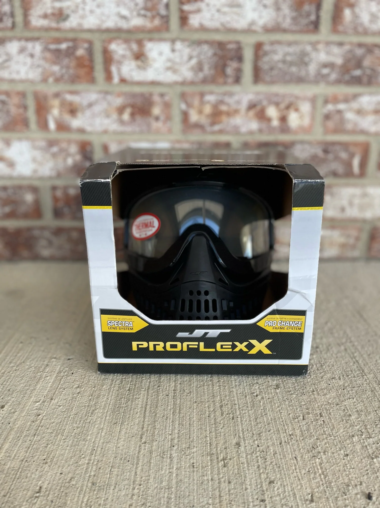 Used JT Proflex X Paintball Mask - Black - Image 6