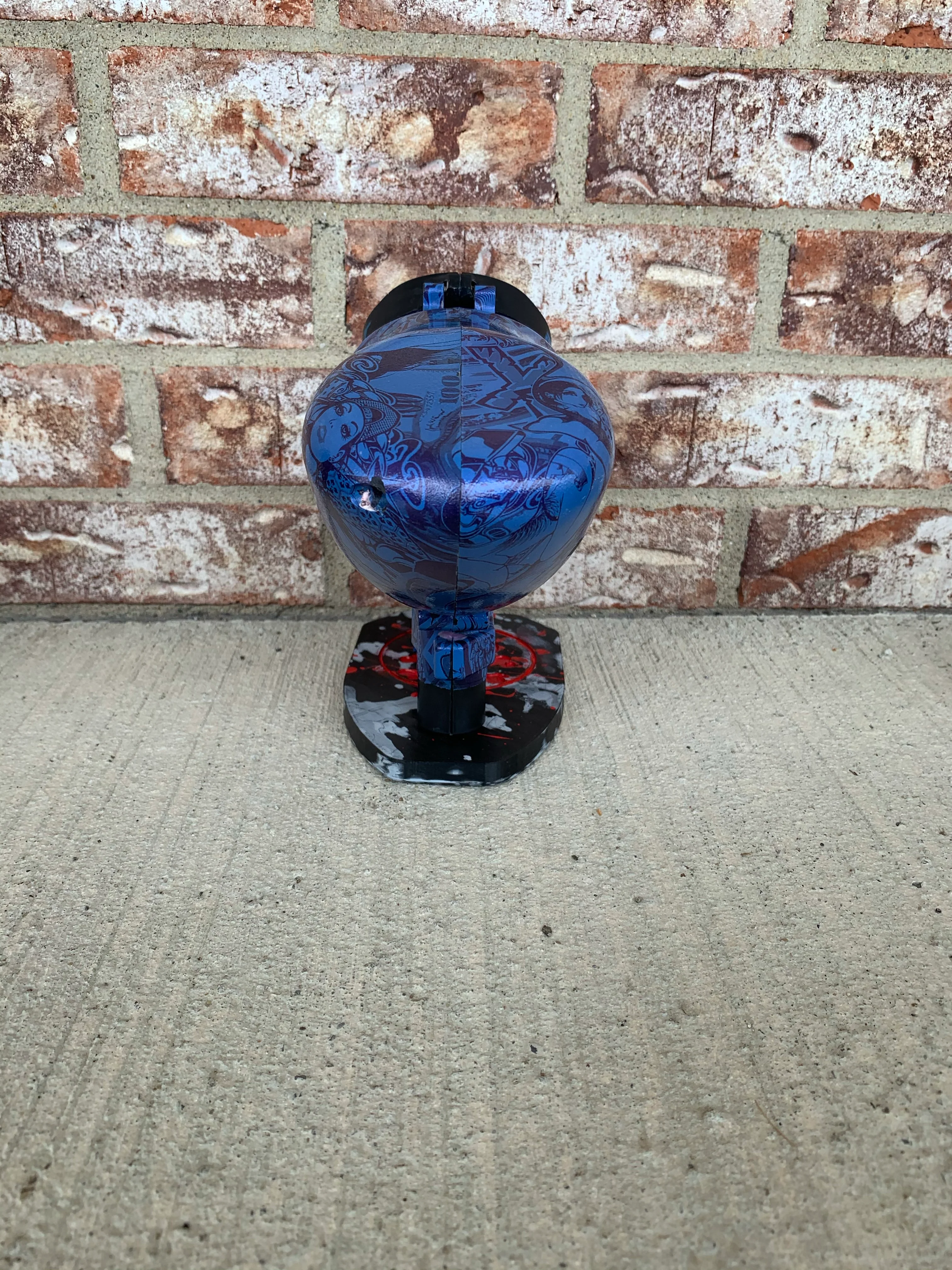Used JT Revolution Paintball Loader - Blue/ Pruple w/ SpeedFeed - Image 4