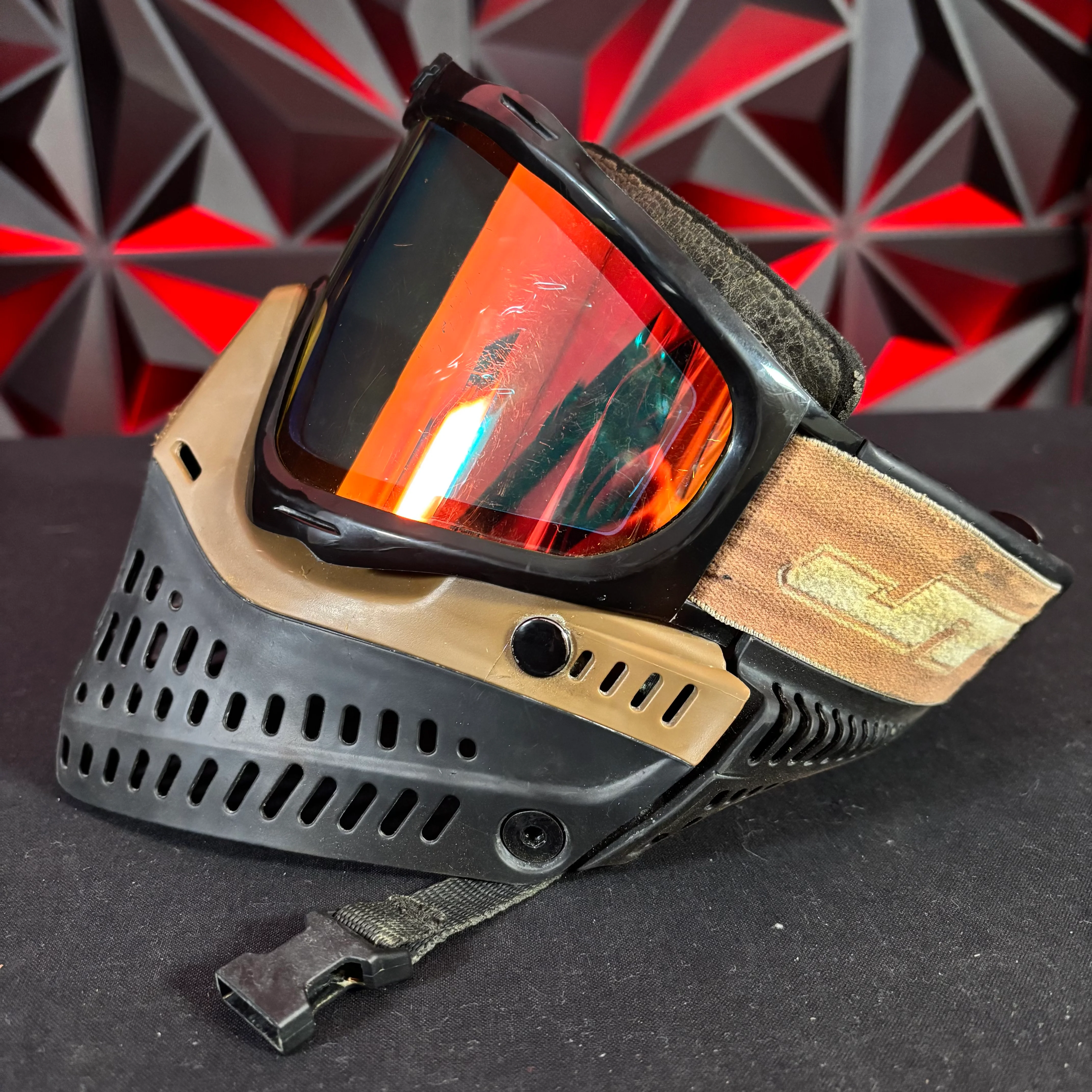 Used JT Spectra Proflex Paintball Mask - Brown/Black - Image 5