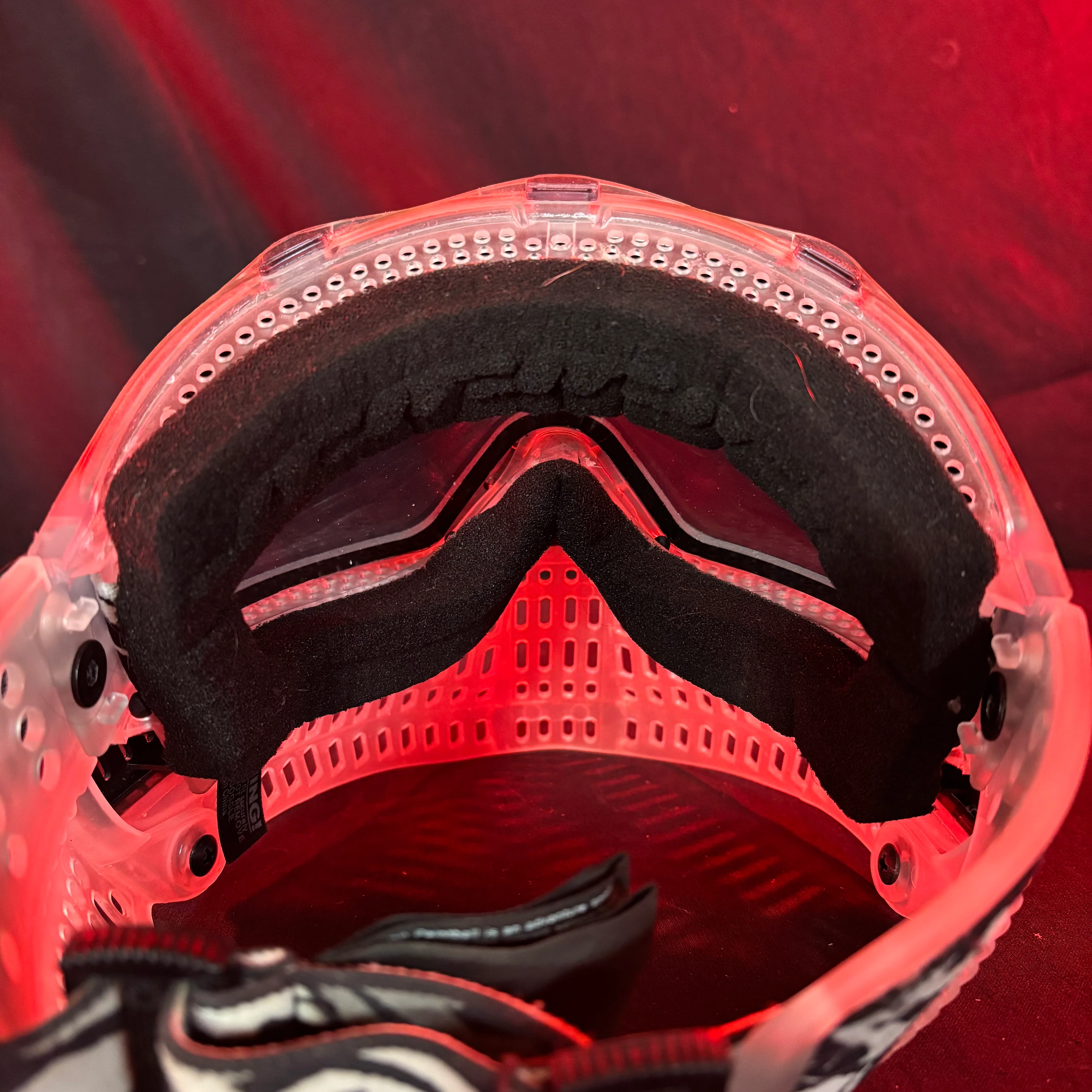 Used JT Spectra Proflex Paintball Mask - *New* Clear - Image 4