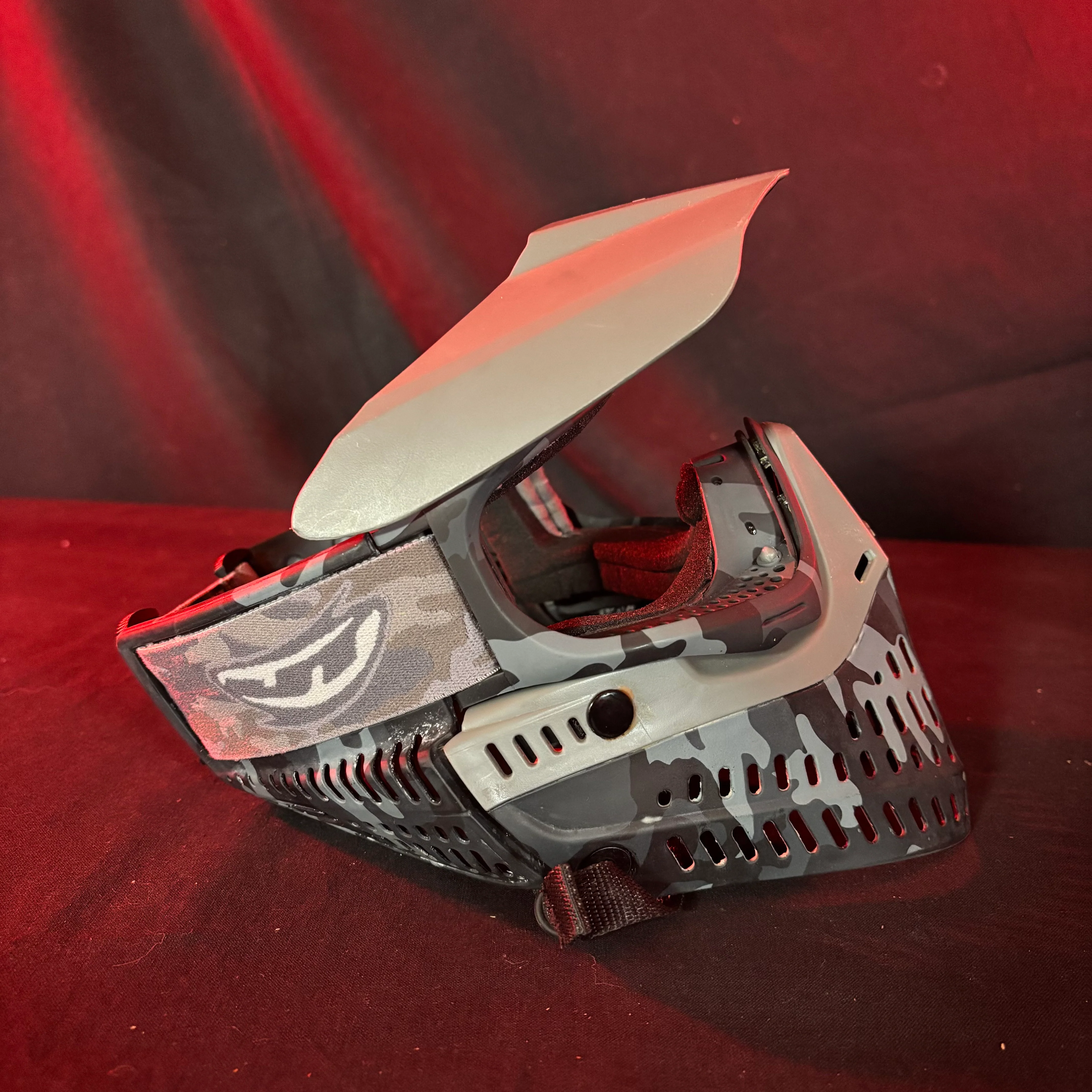Used JT Spectra Proflex Paintball Mask - Grey/ Grey Camo - Image 2