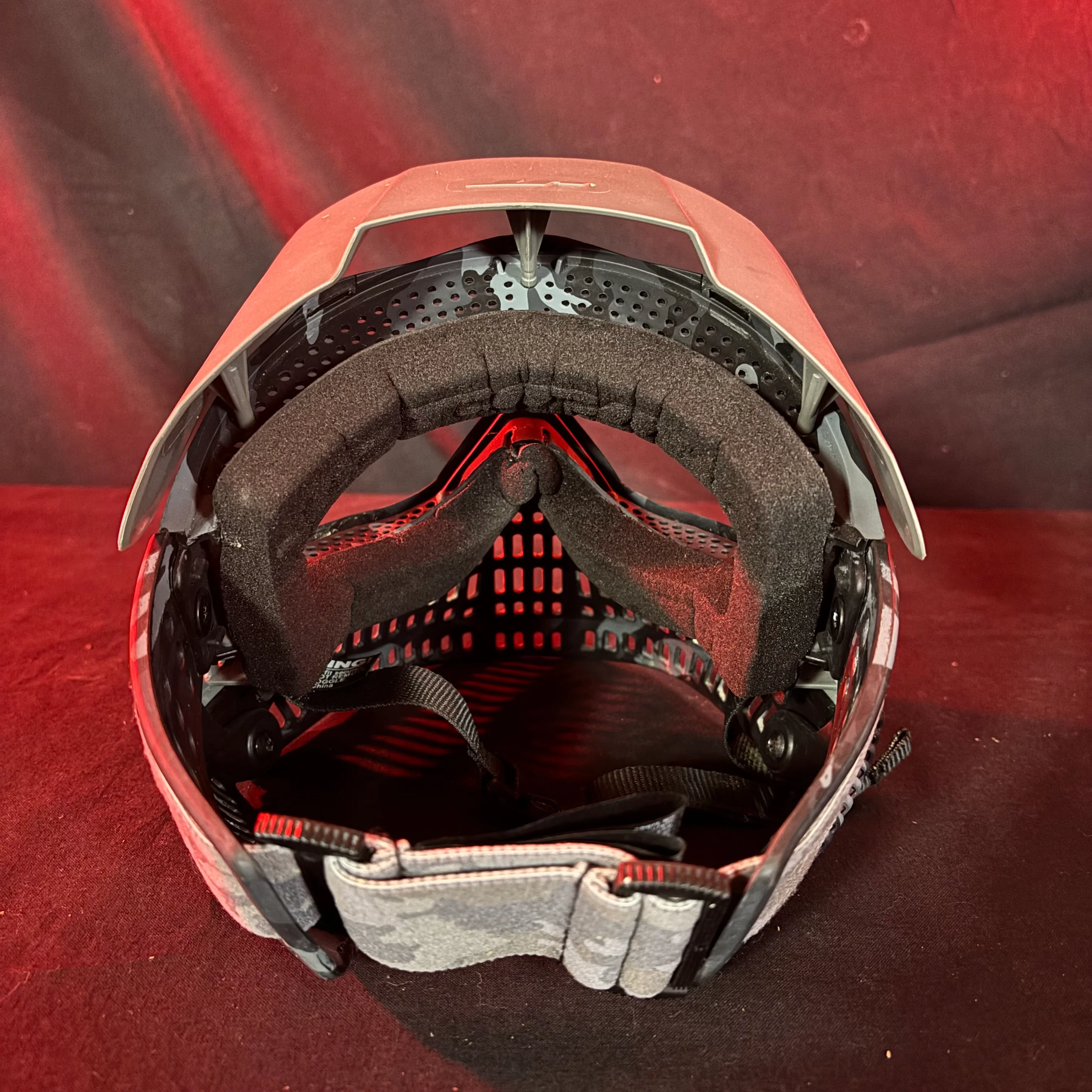 Used JT Spectra Proflex Paintball Mask - Grey/ Grey Camo - Image 3