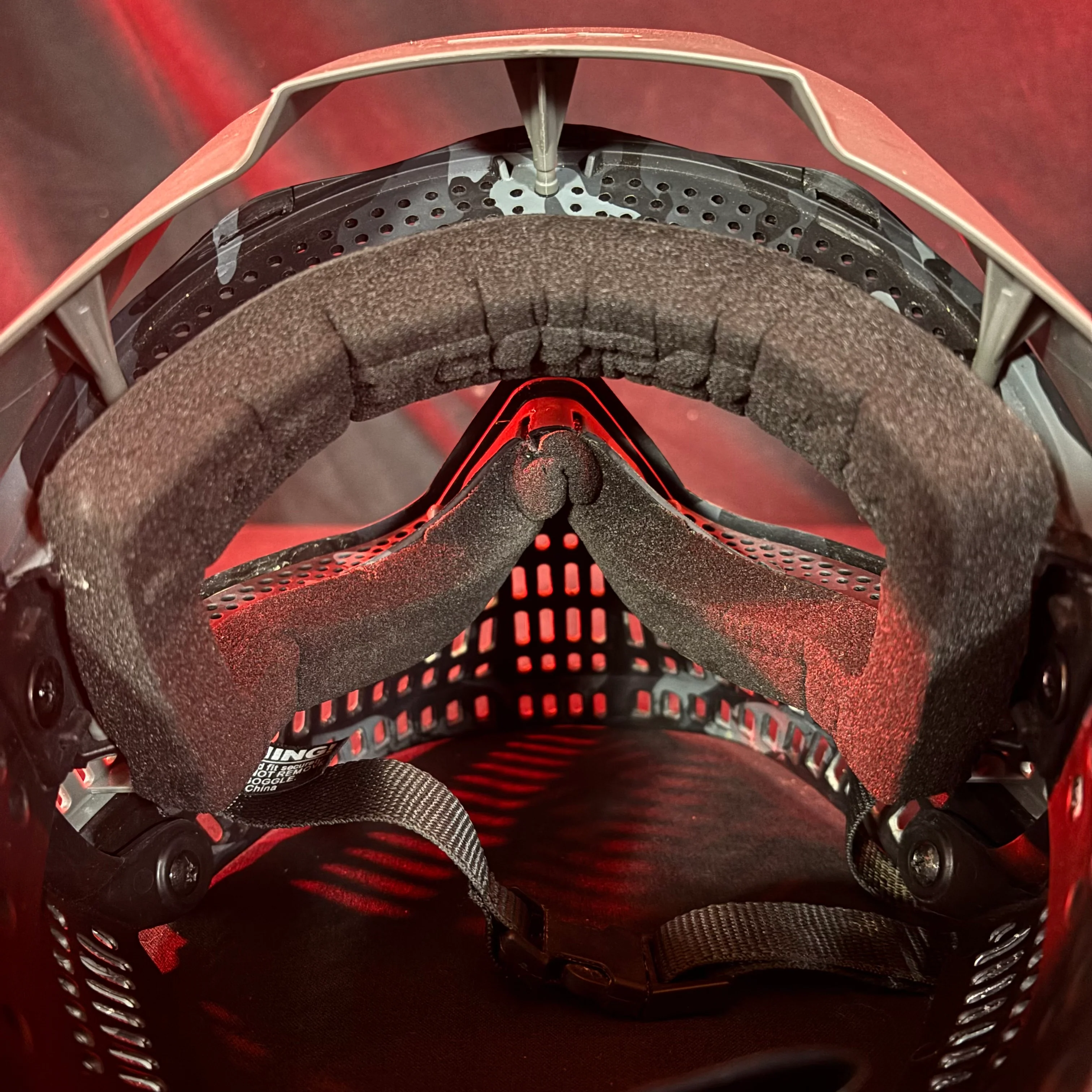 Used JT Spectra Proflex Paintball Mask - Grey/ Grey Camo - Image 4