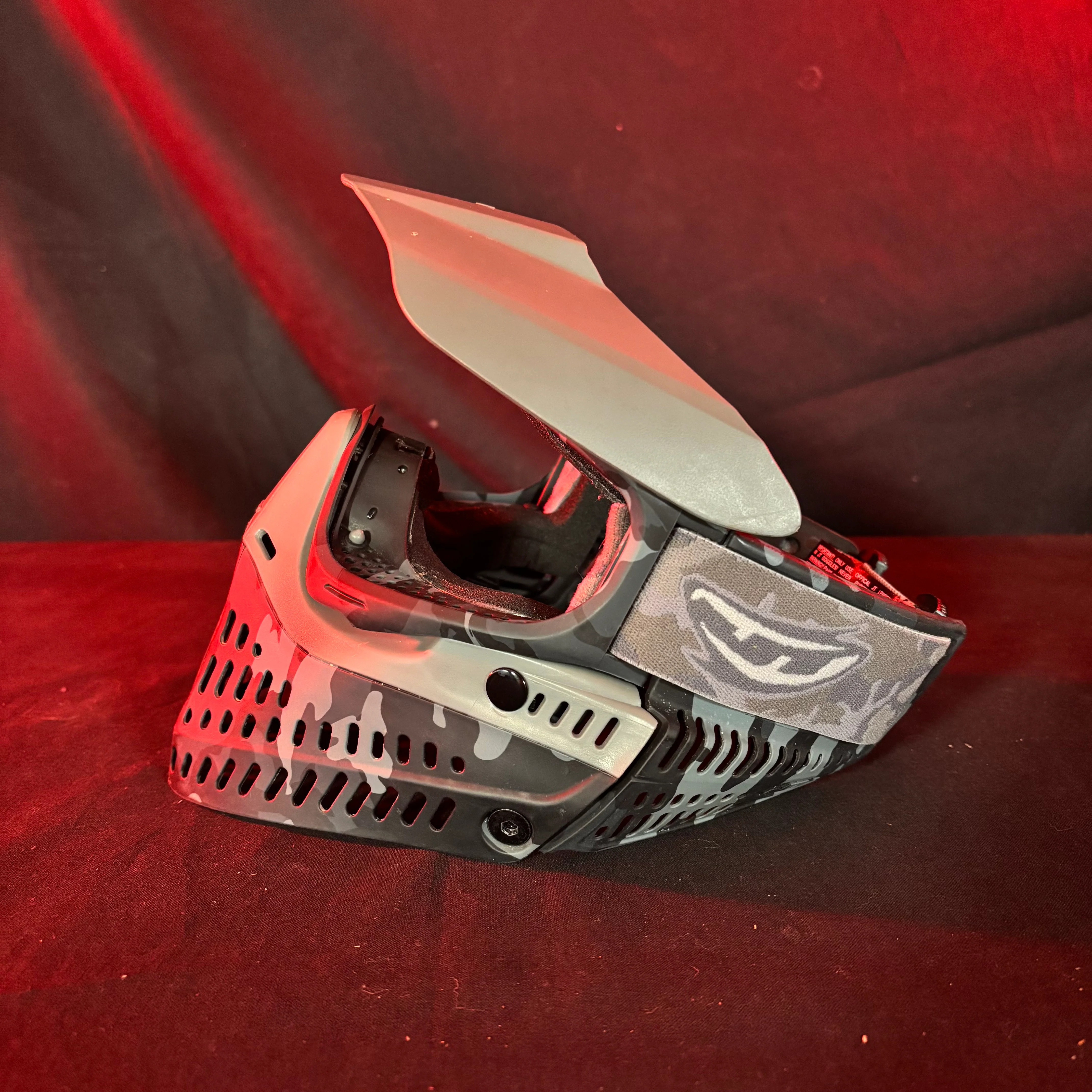 Used JT Spectra Proflex Paintball Mask - Grey/ Grey Camo - Image 5