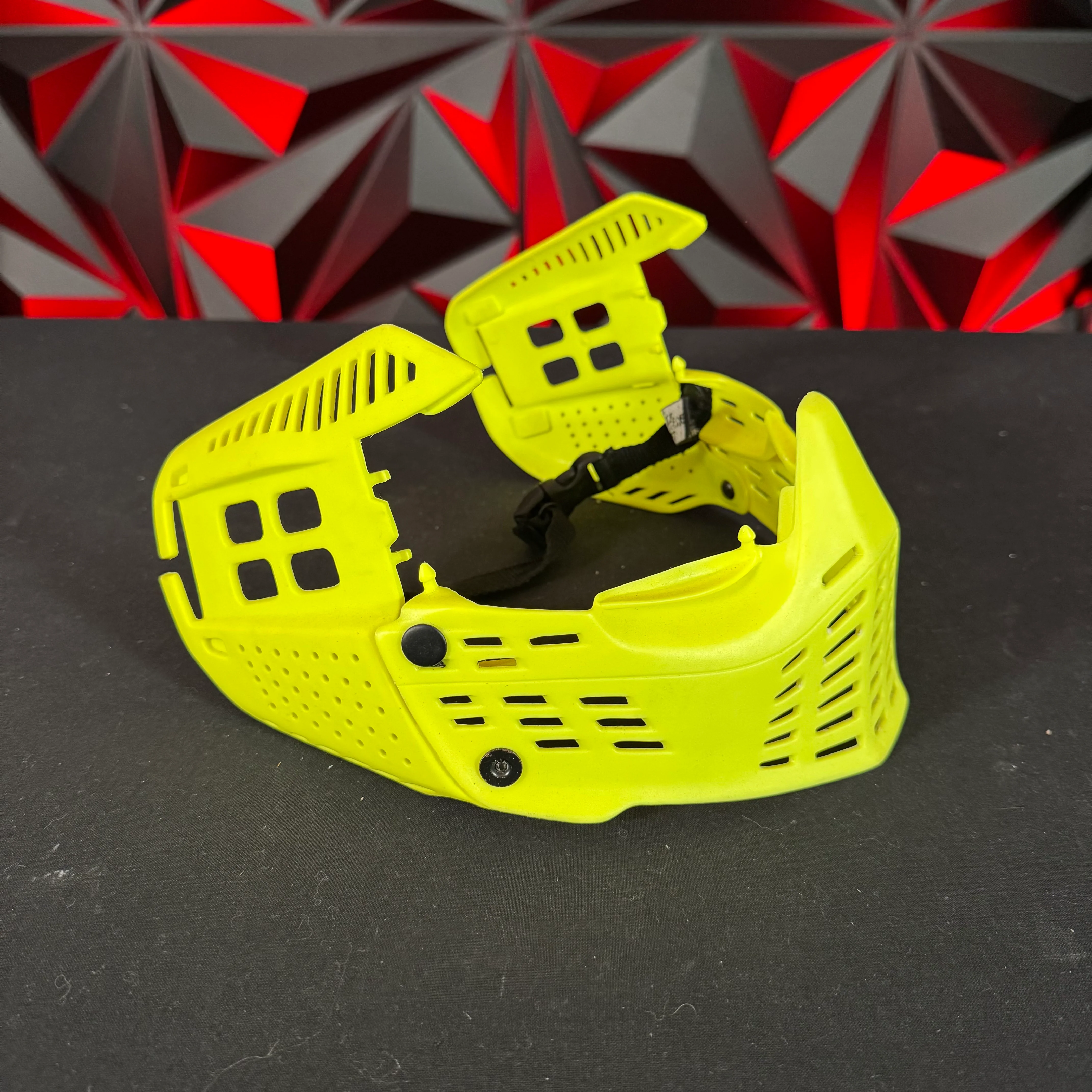 Used JT Spectra Proshield Bottoms & Ears - Highlighter Yellow - Image 2