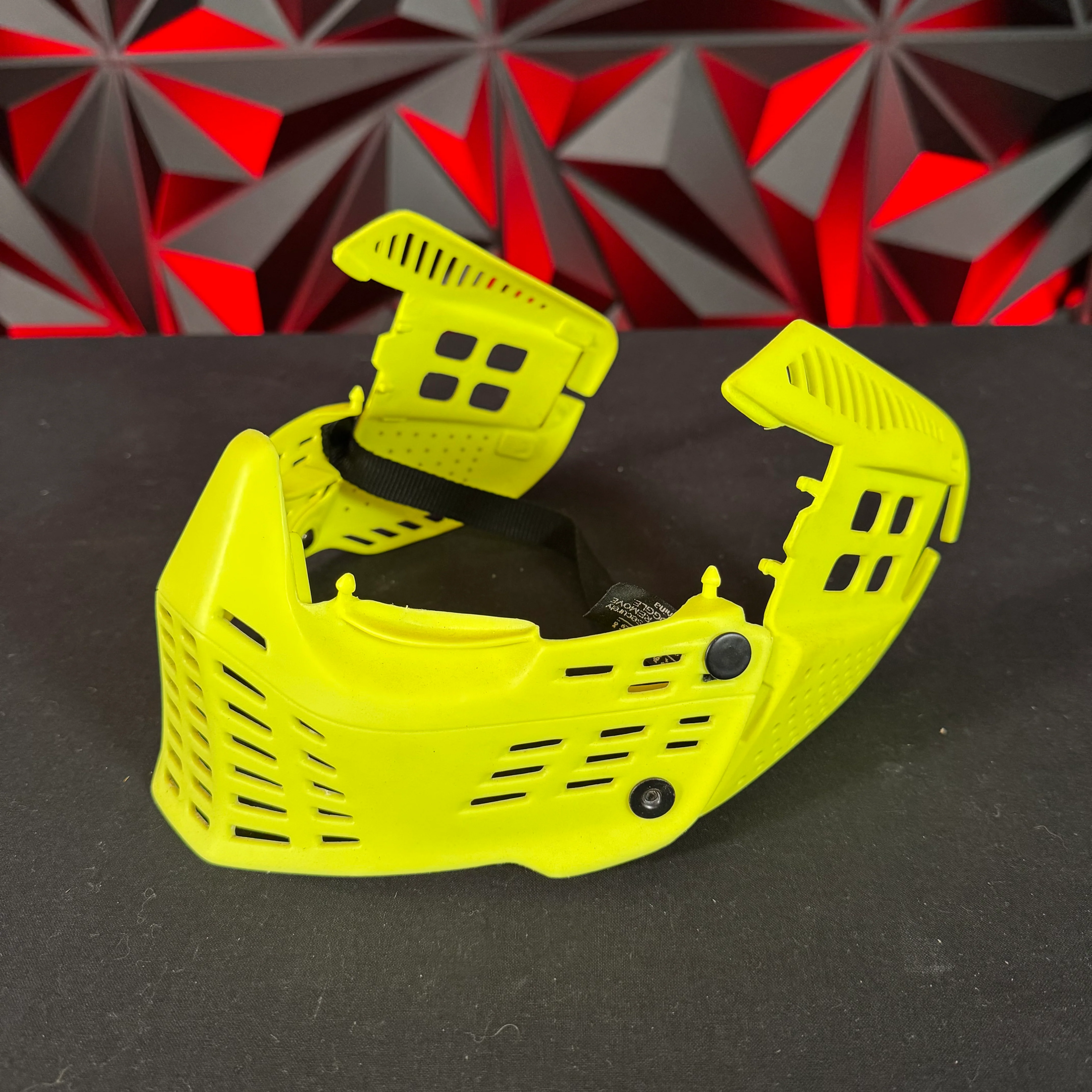 Used JT Spectra Proshield Bottoms & Ears - Highlighter Yellow - Image 3