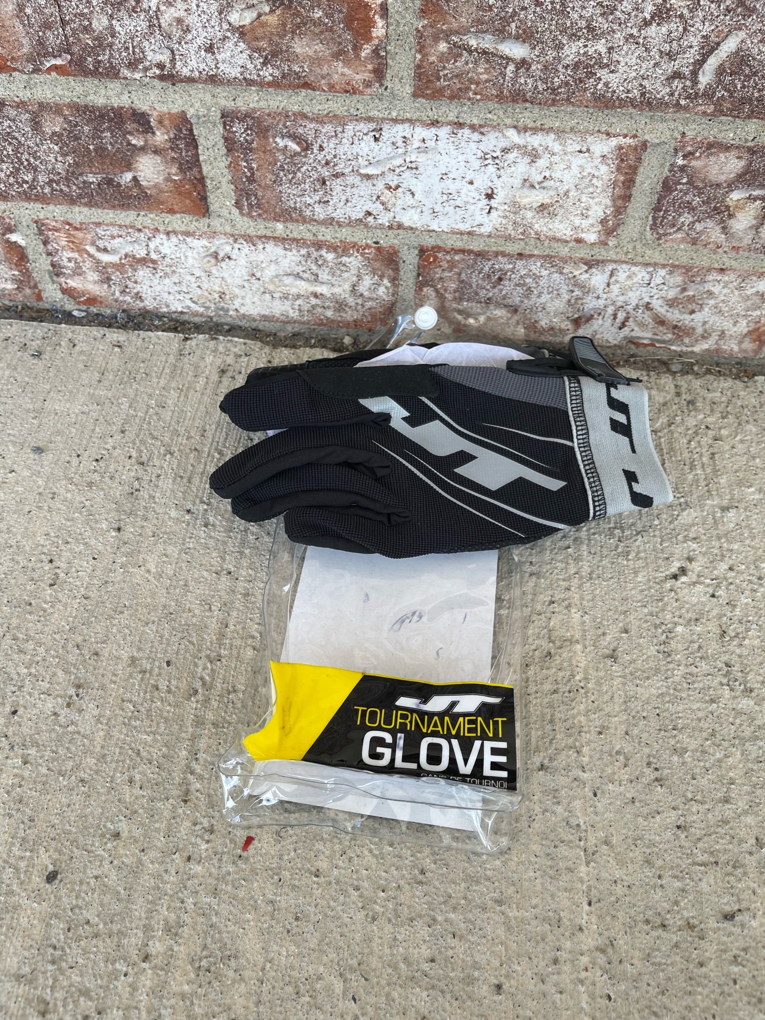 Used JT Tournament Paintball Glove - Black/Grey - Small - Image 3