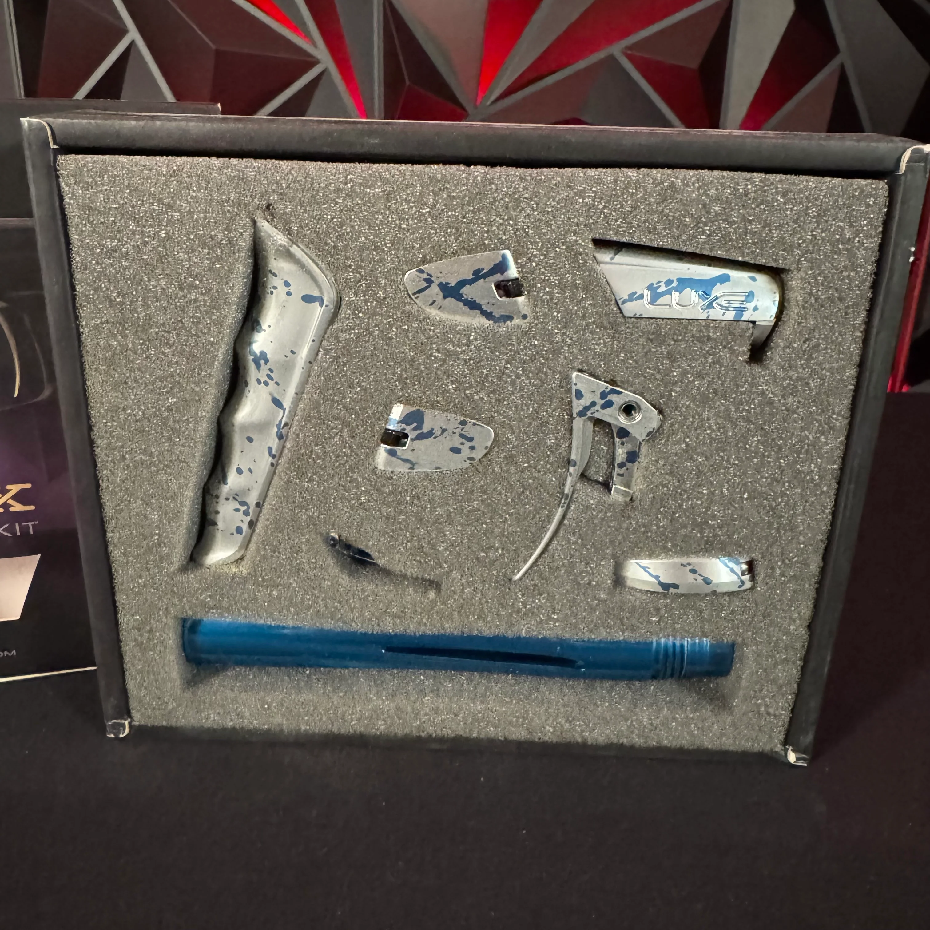 Used Luxe X Accent Kit - Polished Silver/Blue Splash - Image 2