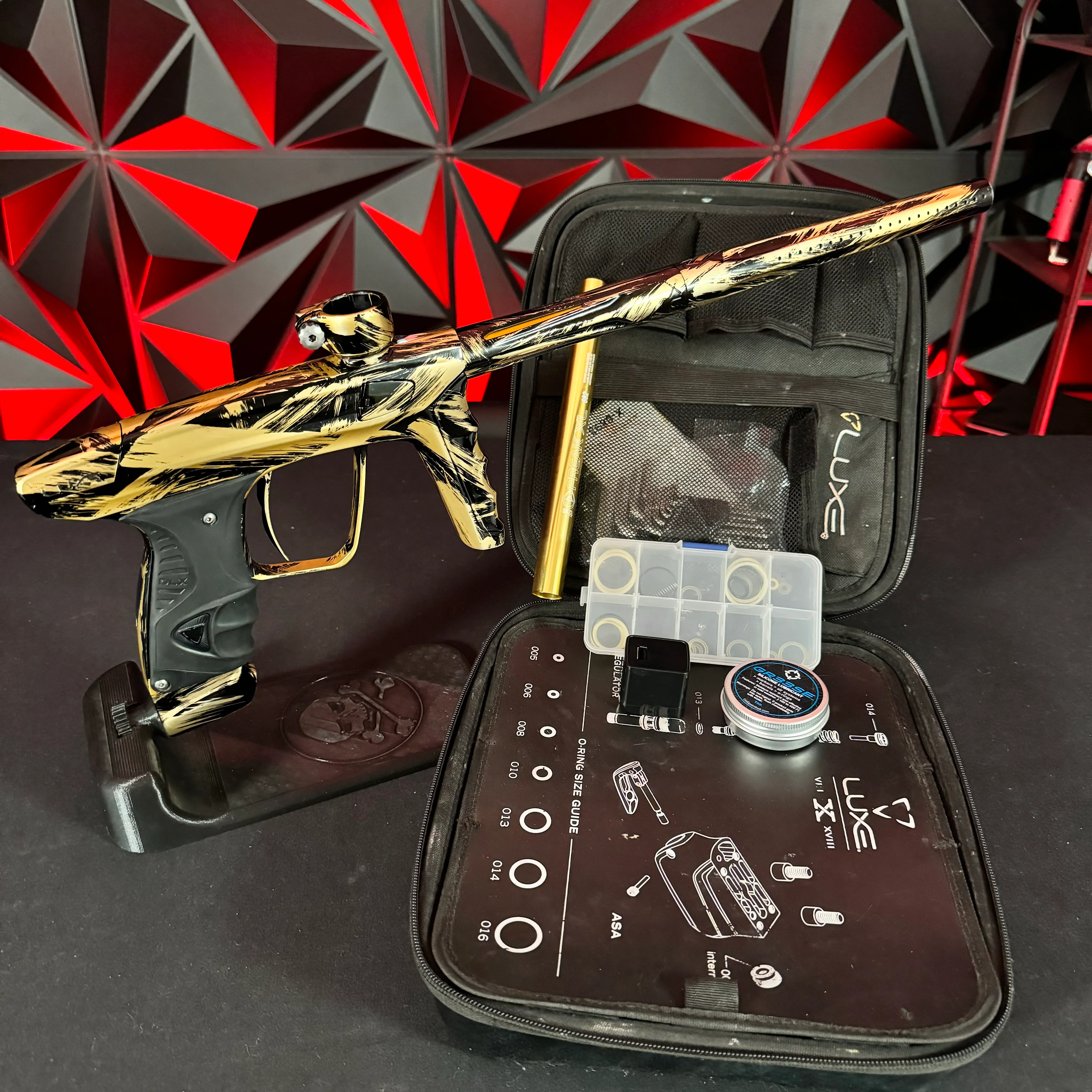 Used Luxe X Paintball Gun - LE Brushed Bronze