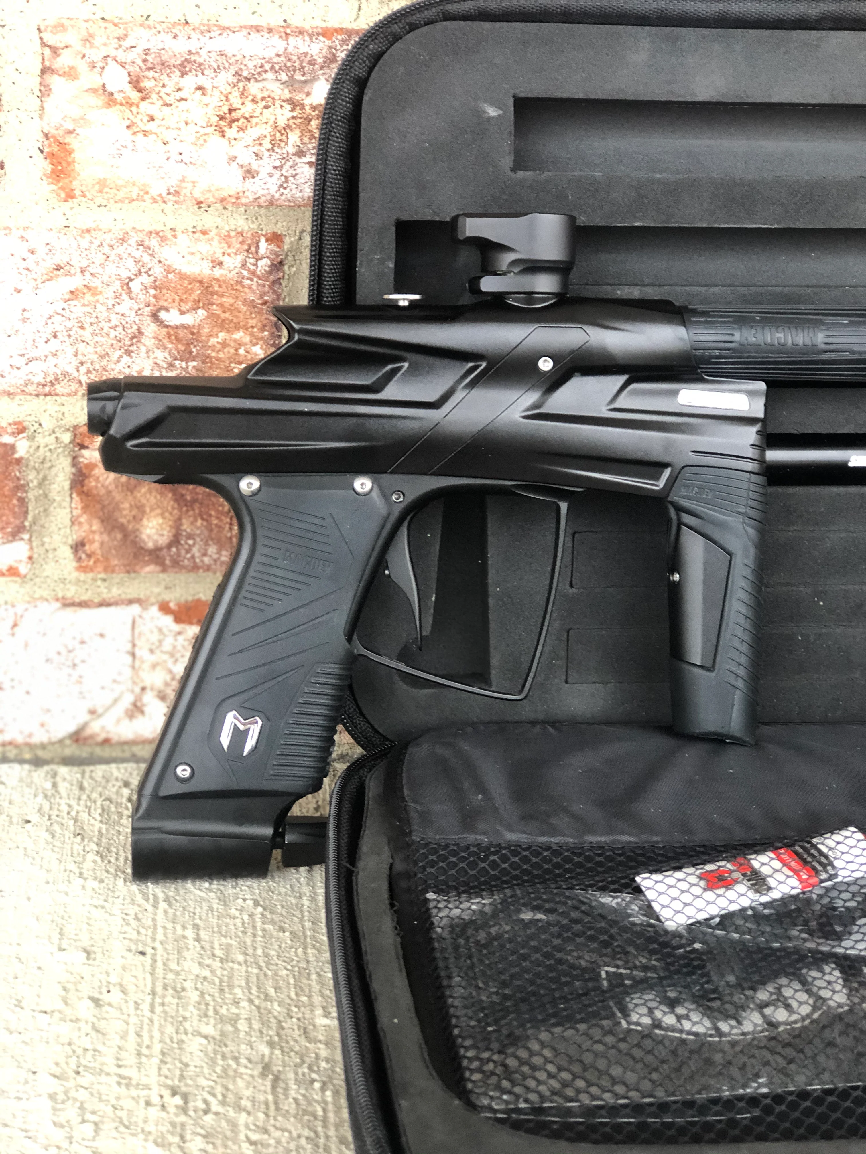 Used MacDev Cyborg 6 Paintball Marker - Black - Image 2