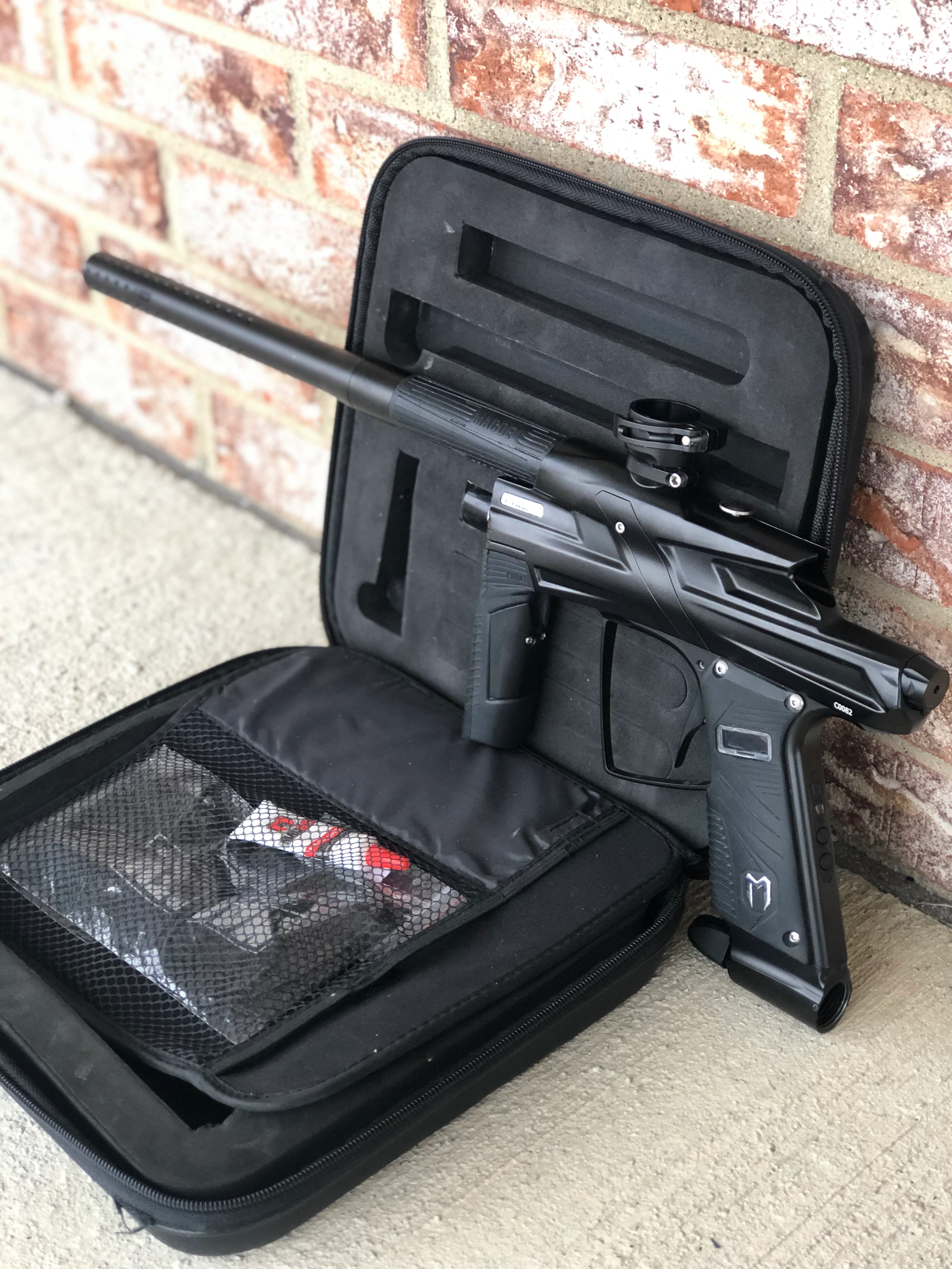 Used MacDev Cyborg 6 Paintball Marker - Black - Image 3