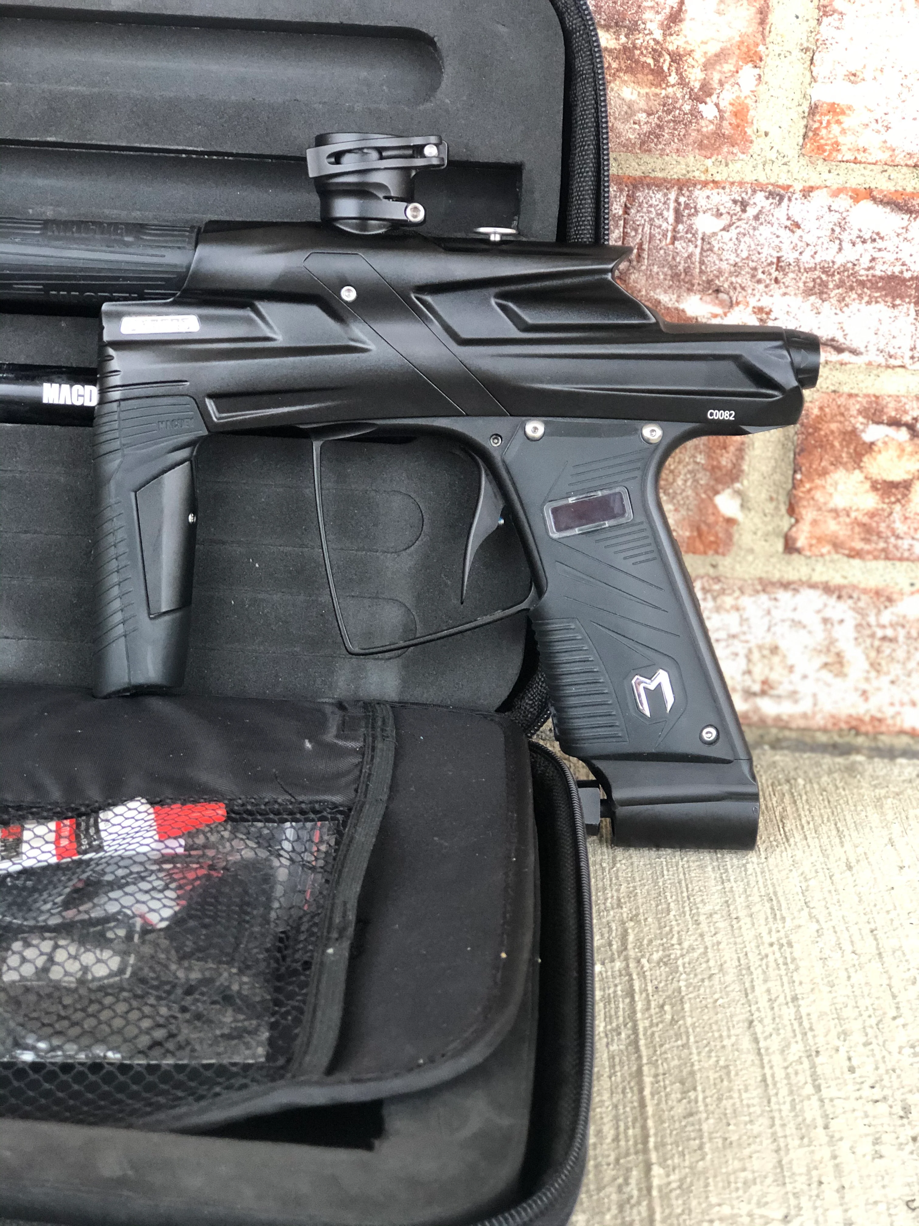 Used MacDev Cyborg 6 Paintball Marker - Black - Image 4