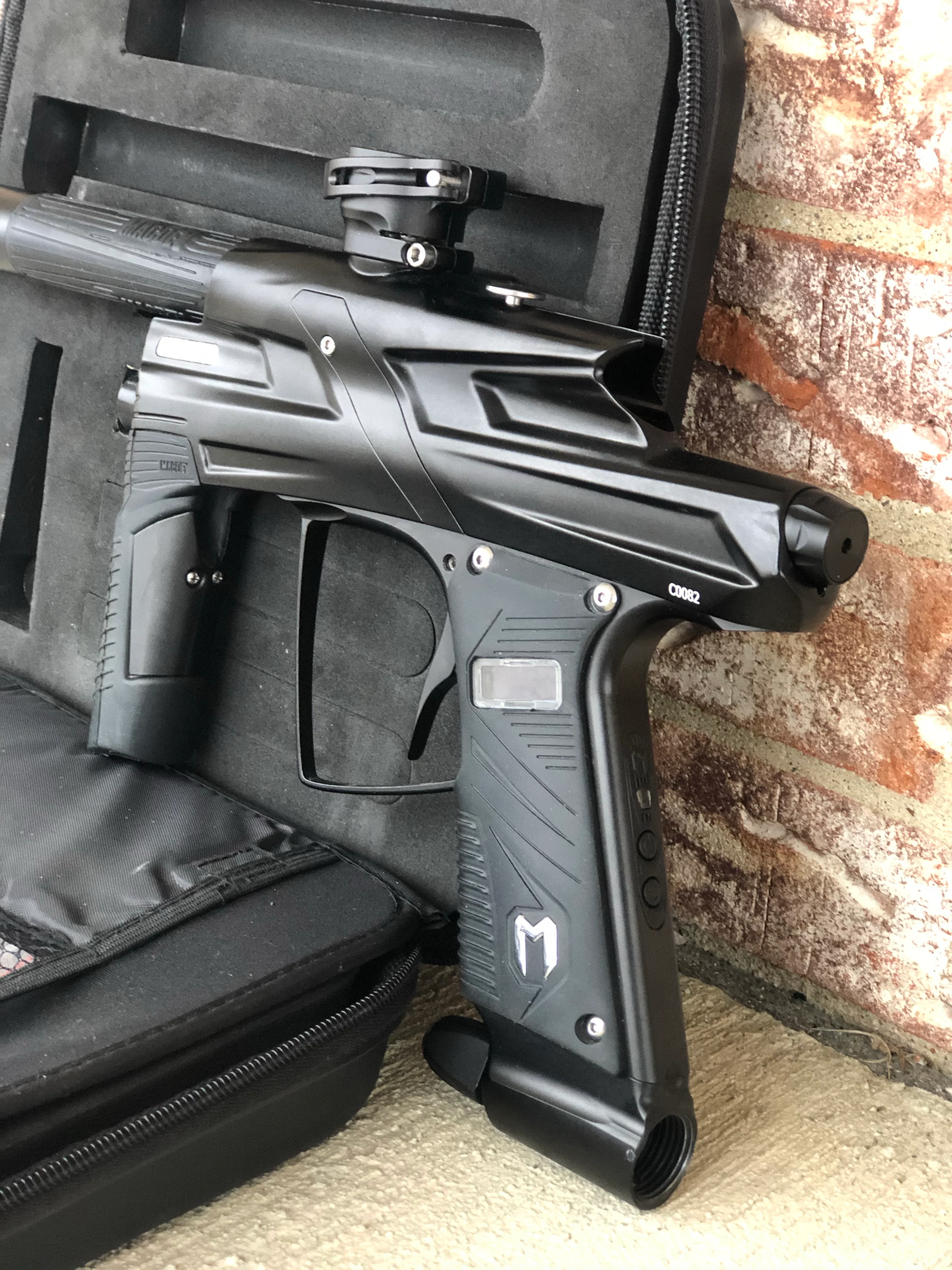 Used MacDev Cyborg 6 Paintball Marker - Black - Image 6