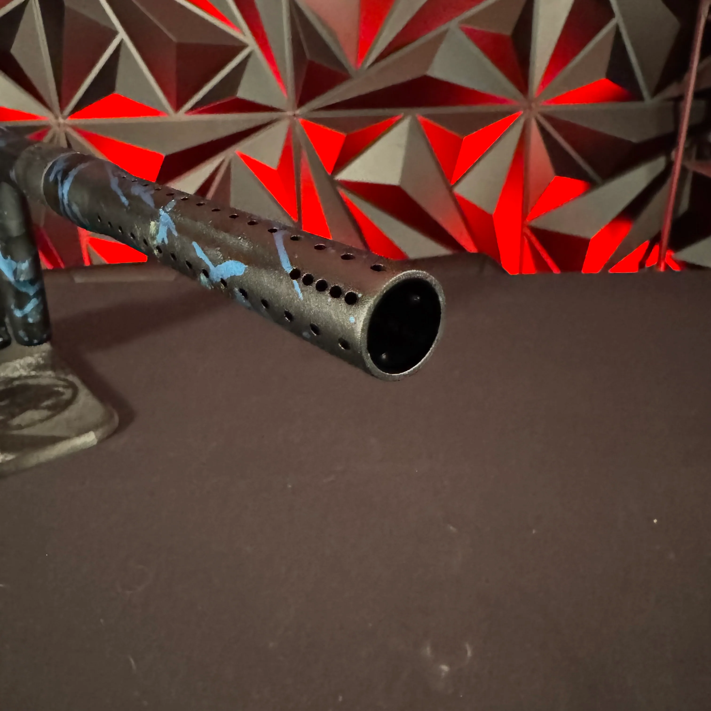 Used MacDev GT2 Paintball Gun - Black/Blue Splash - Image 9