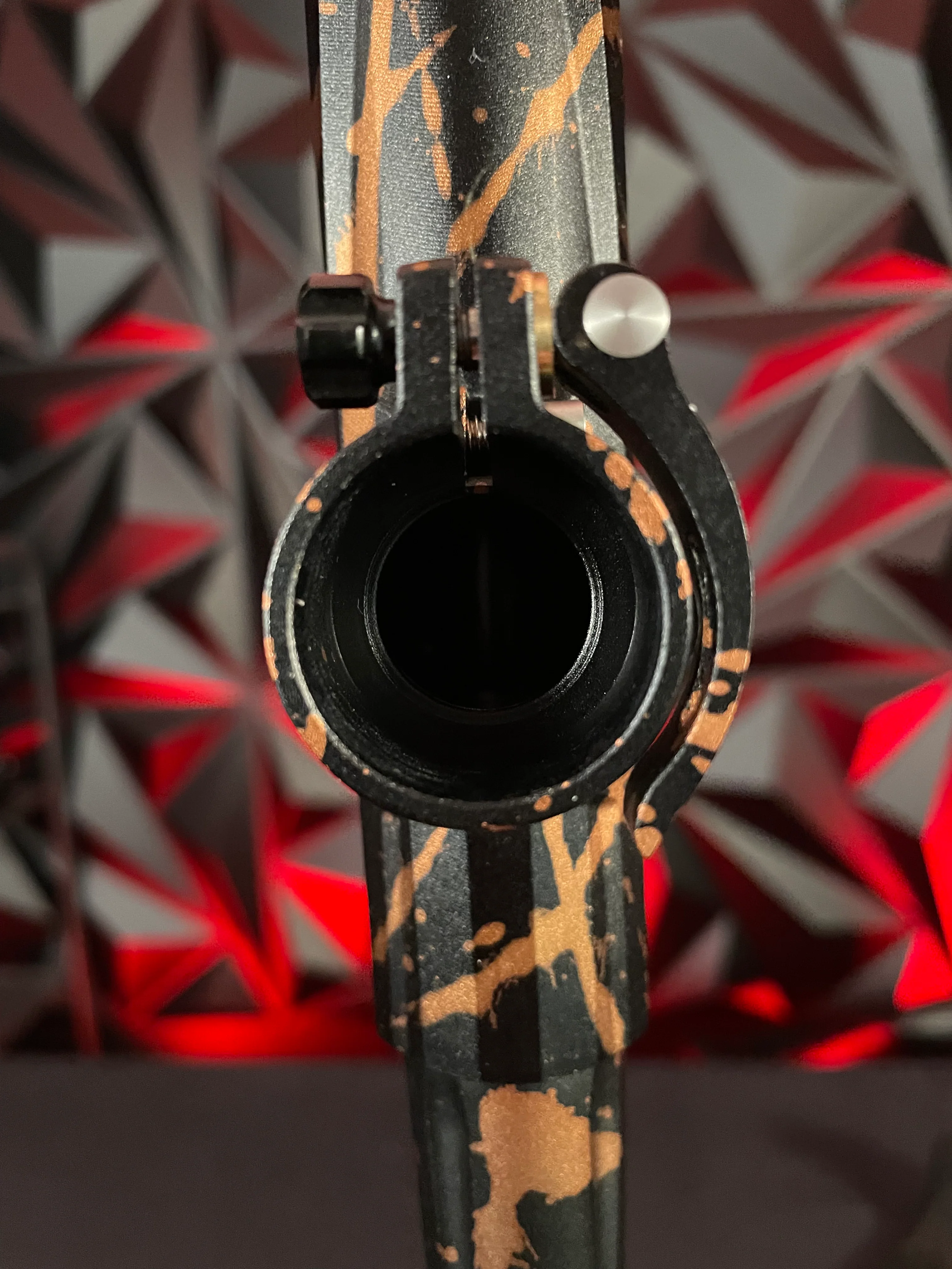 Used MacDev GT2 Paintball Gun - Black/Bronze w/ Ikaika Warrior Helmet Backcap - Image 9