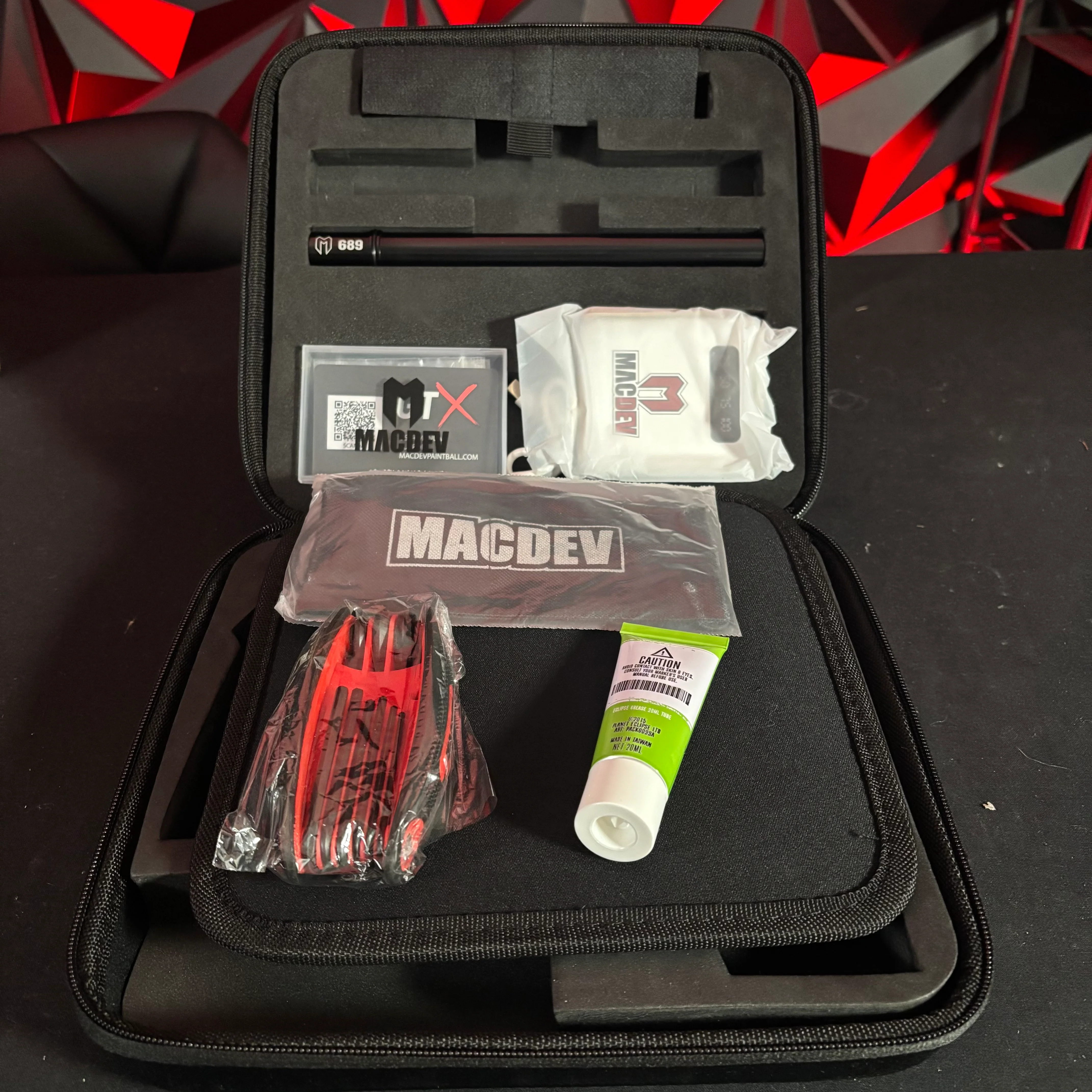 Used MacDev GTX Paintball Gun - Black - Image 9